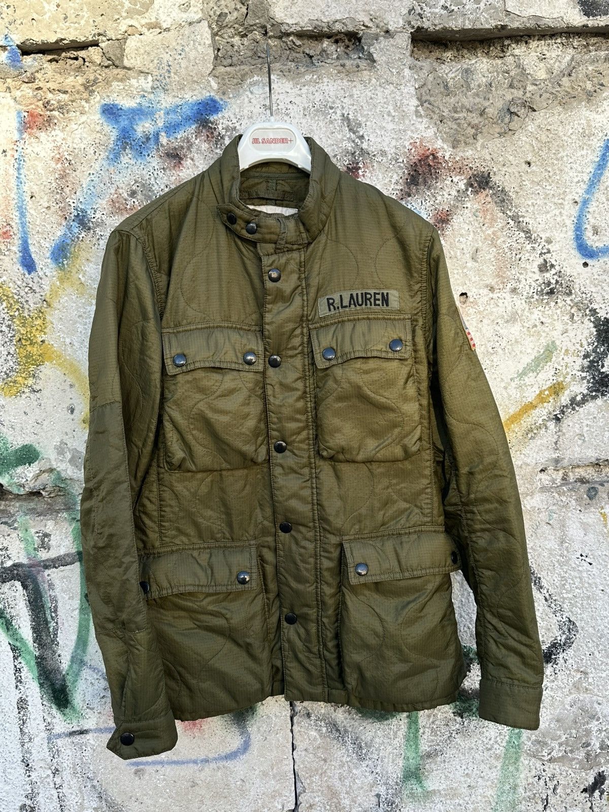 DENIM & SUPPLY RALPH LAUREN ミリタリージャケット M Denim & Supply Ralph Lauren Canvas Field Jacket