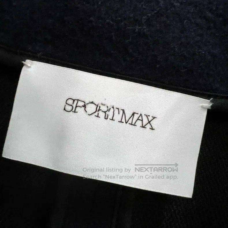 Max Mara Max Mara Navy Double-breasted Coat Size XS / US 0-2 / IT 36-38 - 3 Thumbnail