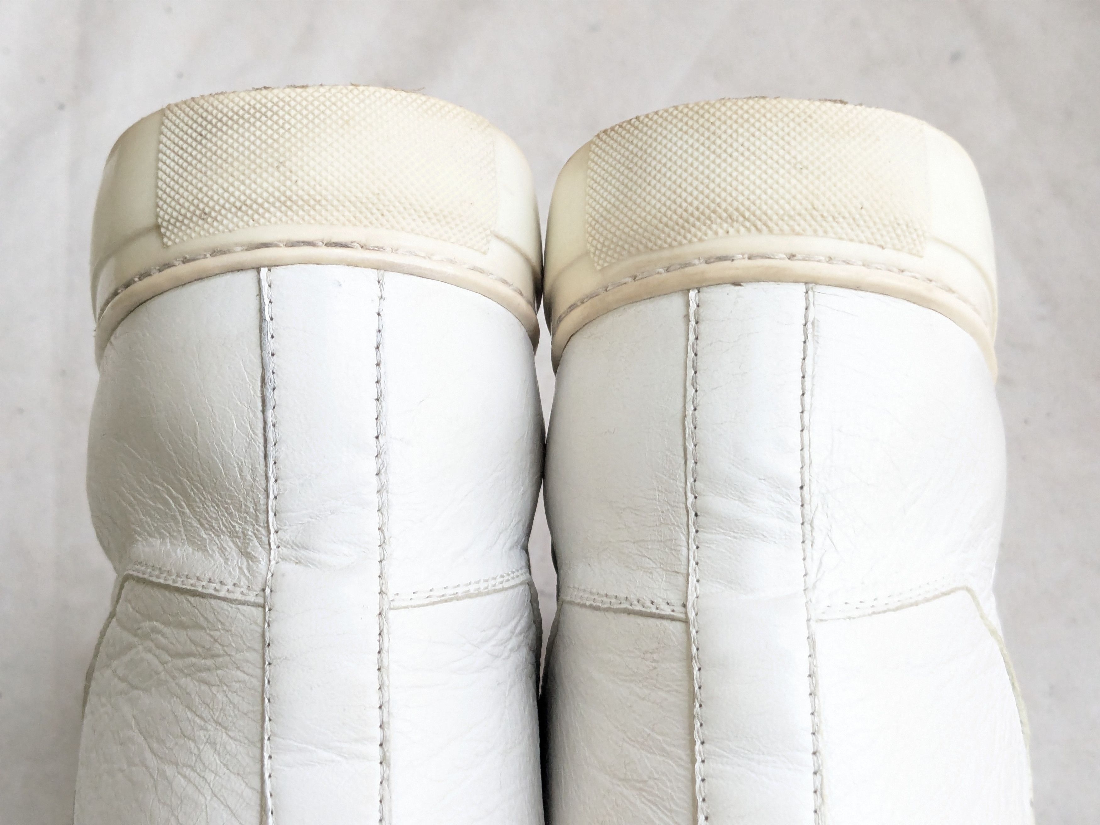 Balenciaga Balenciaga Arena White 13 Leather High Tops Size US 13 / EU 46 - 9 Thumbnail