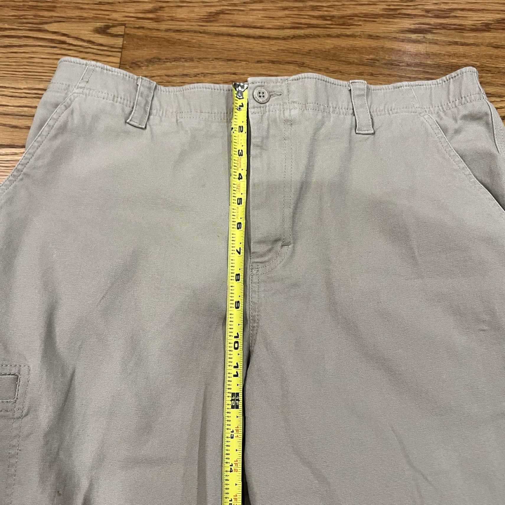 Vintage L.L. Bean Men's Hiking Pants Classic Fit Stretch Chino Beige Size 36 x 29 Size US 36 / EU 52 - 5 Thumbnail
