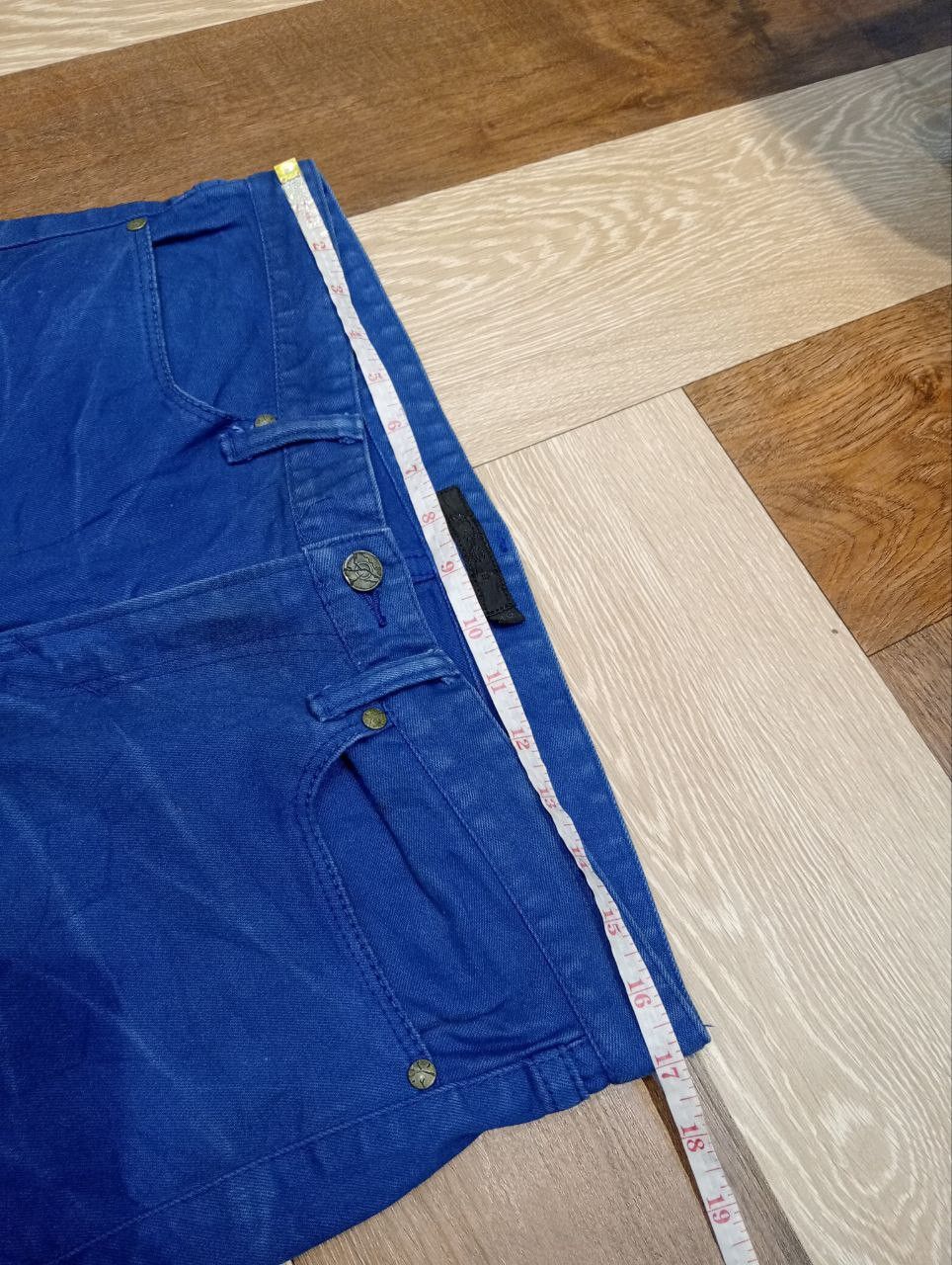 GOSTAR DE FUGA JAPANESE FUGA BLUE STRETCH JEANS Size US 34 / EU 50 - 11 Thumbnail