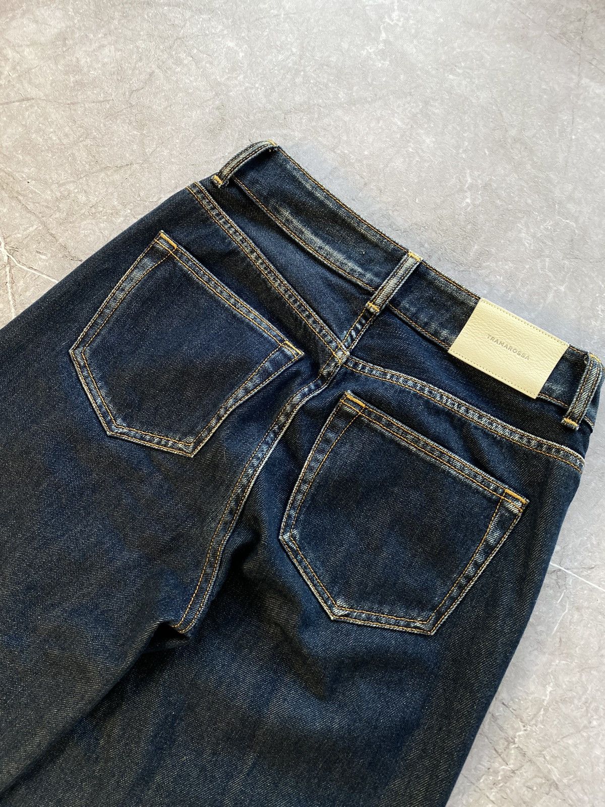 Designer × Vintage Rare Tramarossa Luxury Denim Brand Blue Jeans Vintage Y2K Size 25" / US 0 / IT 36 - 4 Thumbnail