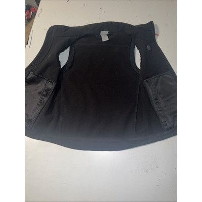 CINCH CINCH Women's Fleece Lined Black Vest Zip Front. Size L 12 Size XL / US 12-14 / IT 48-50 - 4 Thumbnail