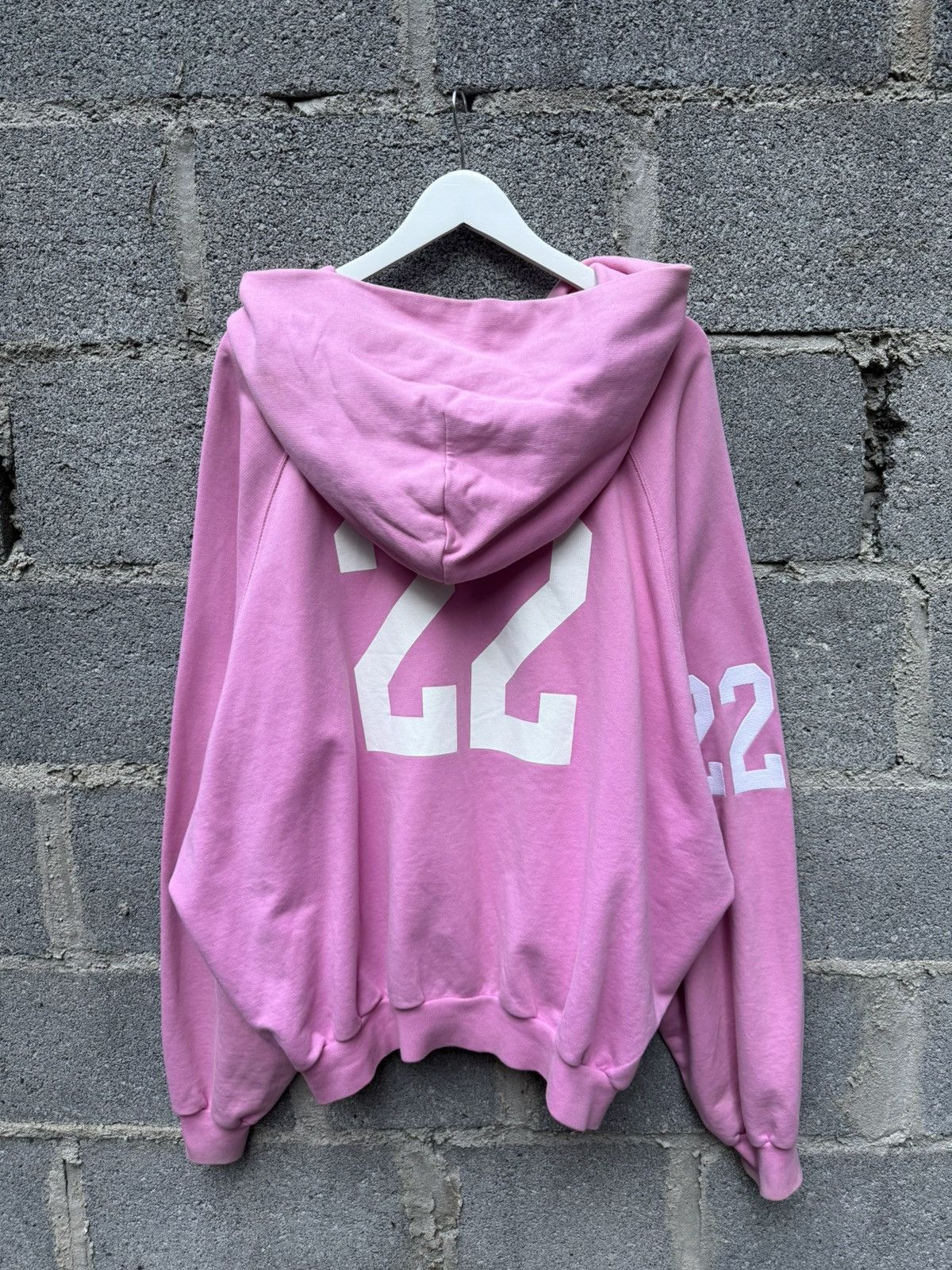 Balenciaga Balenciaga Pink Polo Hoodie Size US L / EU 52-54 / 3 - 2 Thumbnail