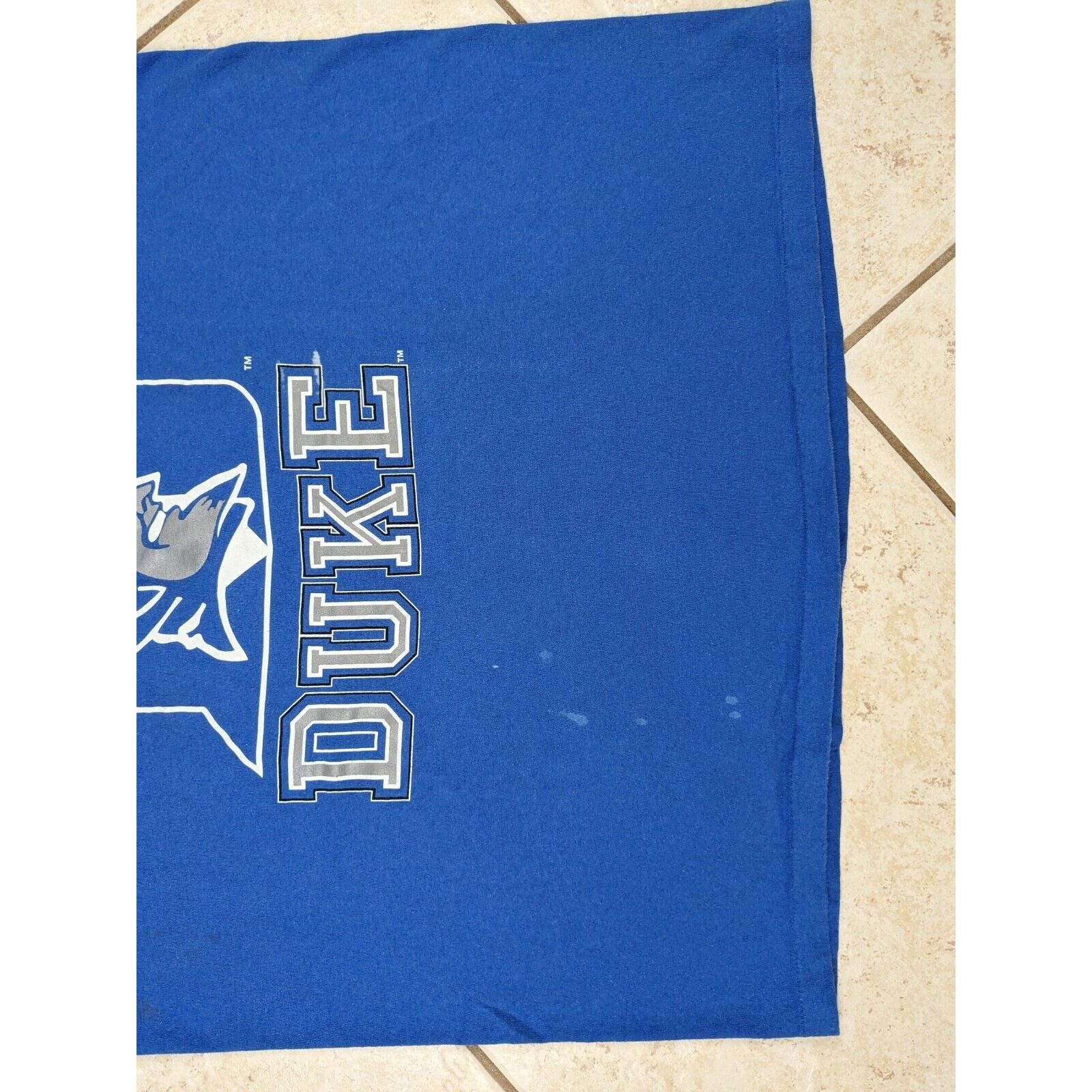Hanes Vtg Duke Blue Devils Big Logo College Tank Top Shirt XXL 2XL Size US XXL / EU 58 / 5 - 4 Thumbnail