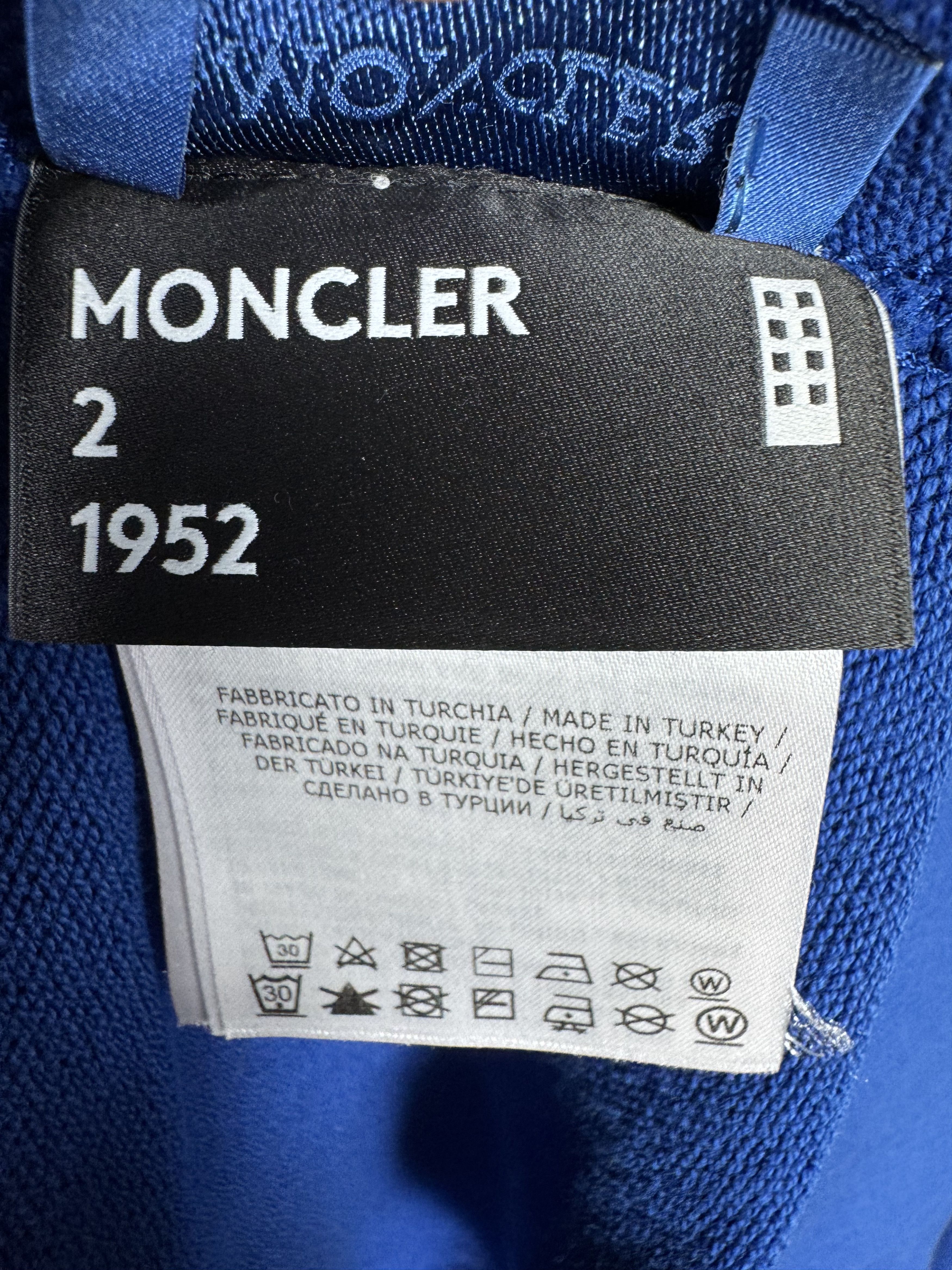 Moncler Moncler Cotton Crewneck Size US M / EU 48-50 / 2 - 7 Thumbnail