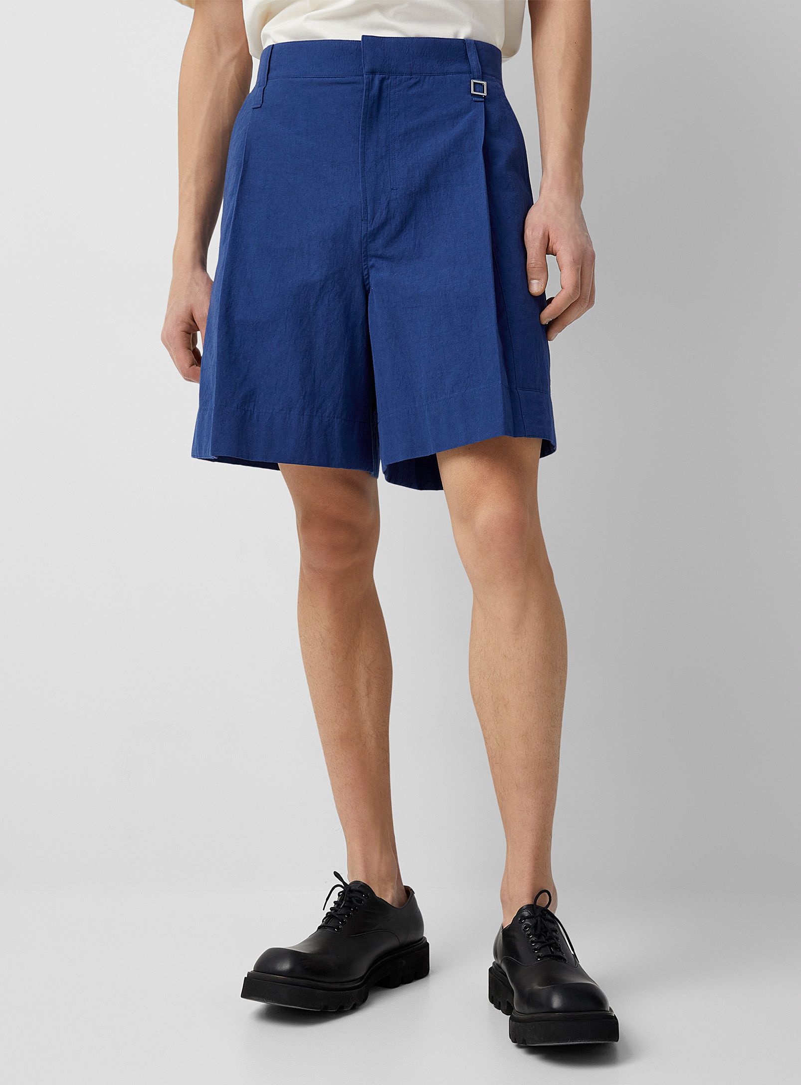 Wooyoungmi BNWT SS23 WOOYOUNGMI BOX PLEAT BERMUDAS SHORTS 50 Size US 34 / EU 50 - 1 Thumbnail