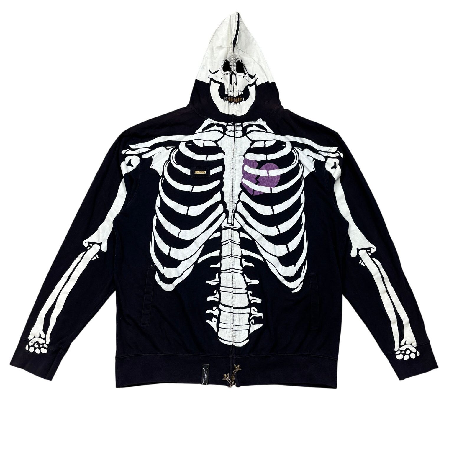 LRG LRG Lifted Research Group Dead Serious Skeleton Hoodie 4XL Size US XXL / EU 58 / 5 - 1 Thumbnail