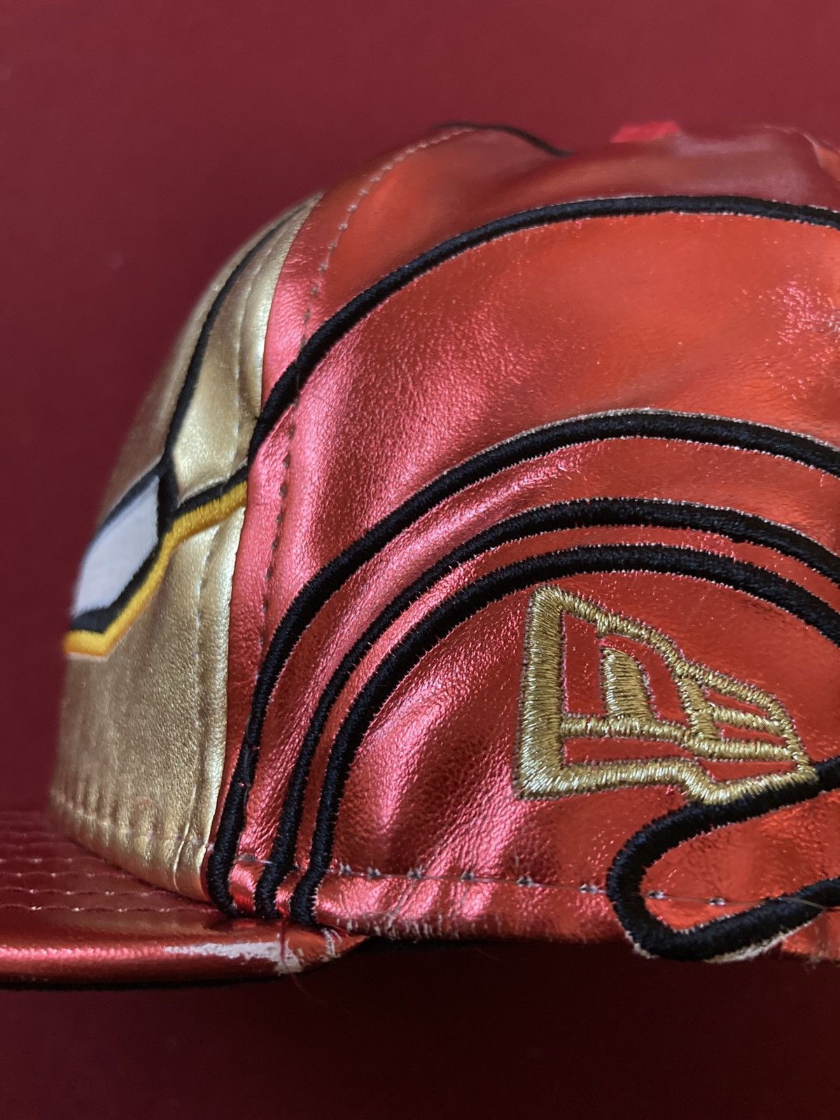 Marvel Comics × New Era × Vintage Vintage New Era Iron Man Avengers Rare Hat Cap 59fifty Size ONE SIZE - 7 Thumbnail