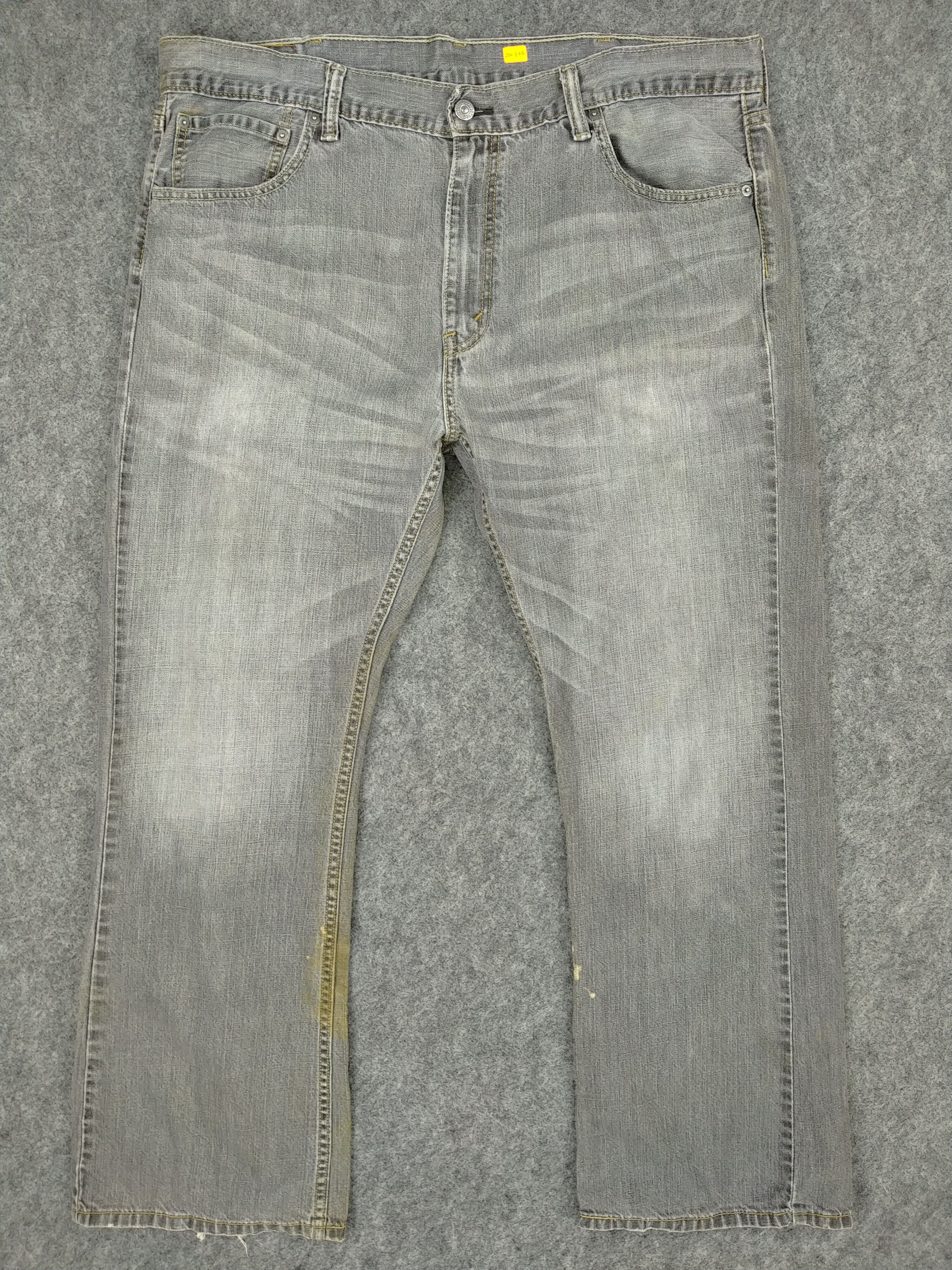 image of Distressed Denim x Levis Grey Vintage Levi's 527 Flare Denim 40 X 29.5 -Jn365, Men's