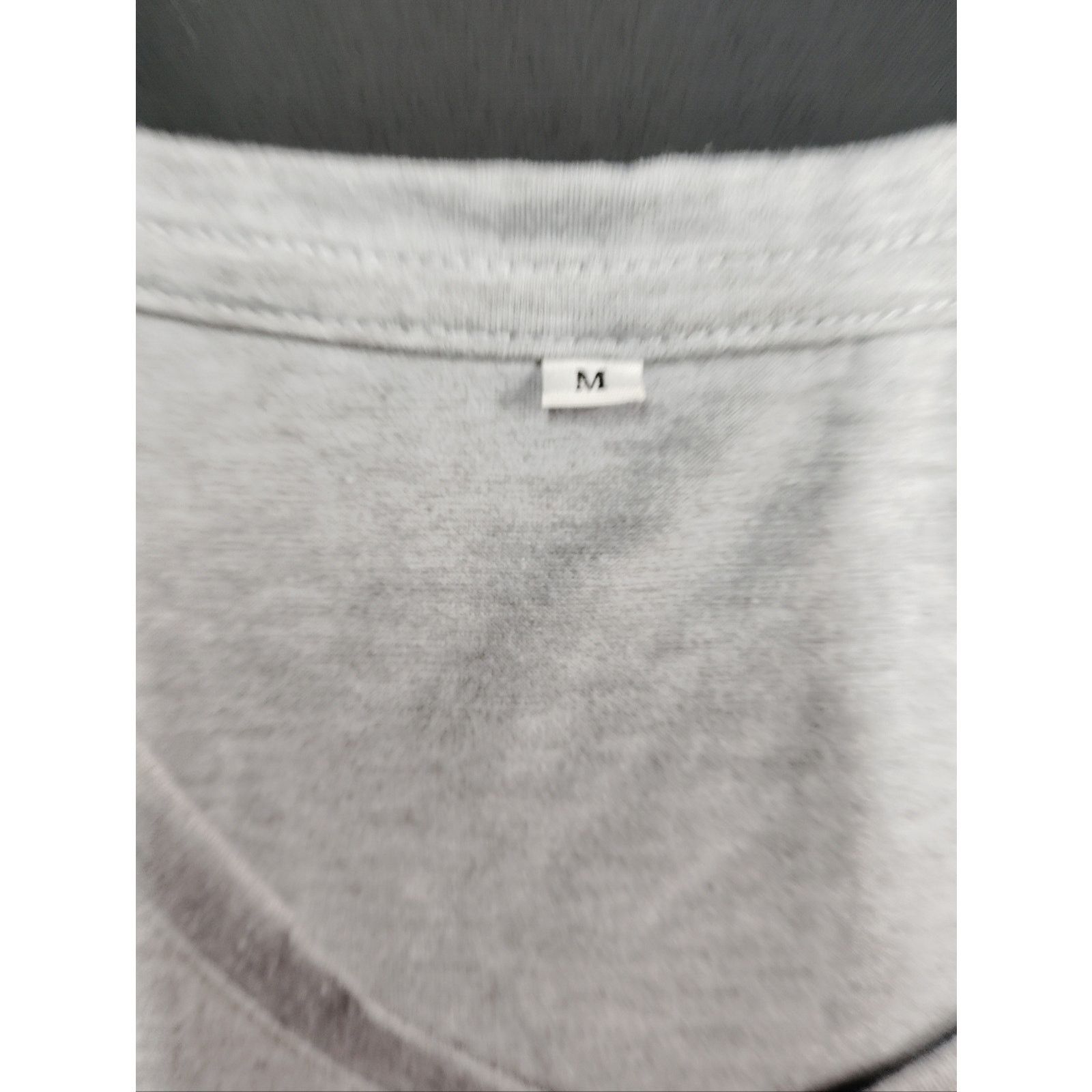 Shein Gray 'Coffee, Cats & Caring About People' Graphic Tee Size M / US 6-8 / IT 42-44 - 3 Thumbnail