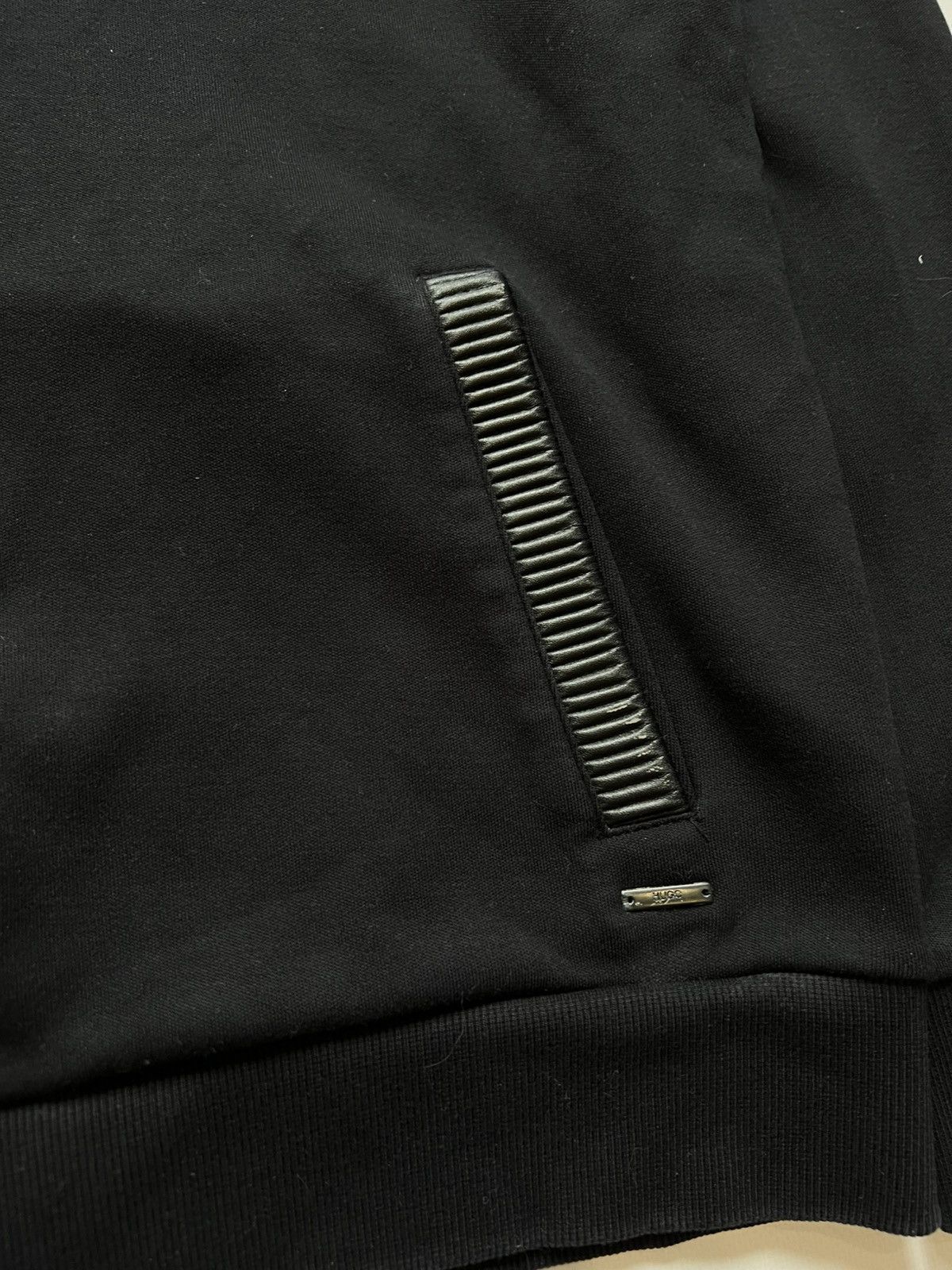 Hugo Boss Hugo BOSS Black Zip Hoodie Mens Classic Leather Size US M / EU 48-50 / 2 - 6 Thumbnail