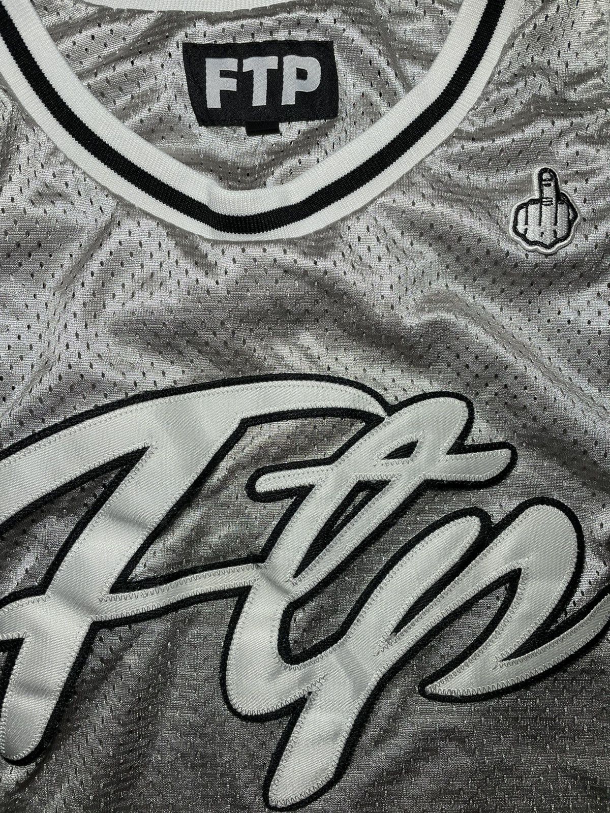 Fuck The Population FTP Basketball Jersey (Medium) Size US M / EU 48-50 / 2 - 2 Thumbnail