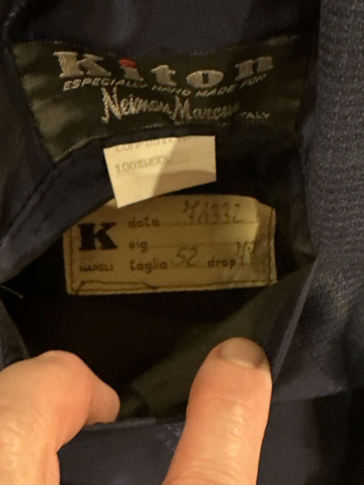 Kiton Kiton double breasted blazer Size 44S - 4 Thumbnail
