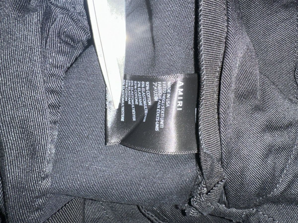 Amiri AMIRI Black Tactical Cargo Jeans Retails at $1300 Size US 36 / EU 52 - 11 Thumbnail