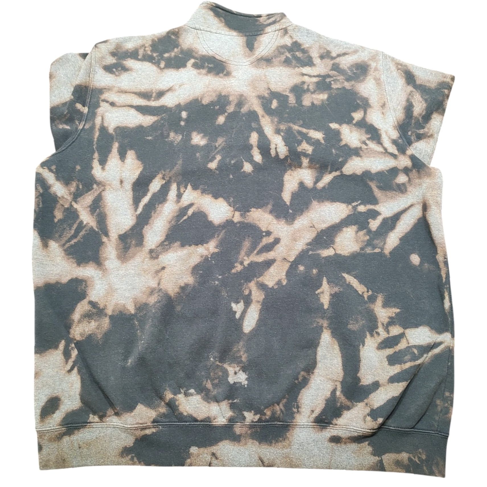 Carhartt VINTAGE Carhartt Hoodie 1/4 Zip Black XL Tie Dye Acid Wash Long Sleeve Mens Pullover Knit Logo 90s College Outdoor Mock Neck Autumn Winter Spring Size US XL / EU 56 / 4 - 3 Thumbnail