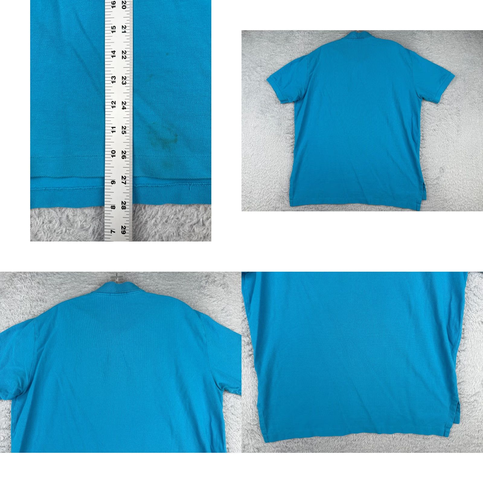 Ralph Lauren Polo Ralph Lauren Polo Shirt Men Large Blue 100% Cotton Short Sleeve Pony Size US L / EU 52-54 / 3 - 9 Thumbnail