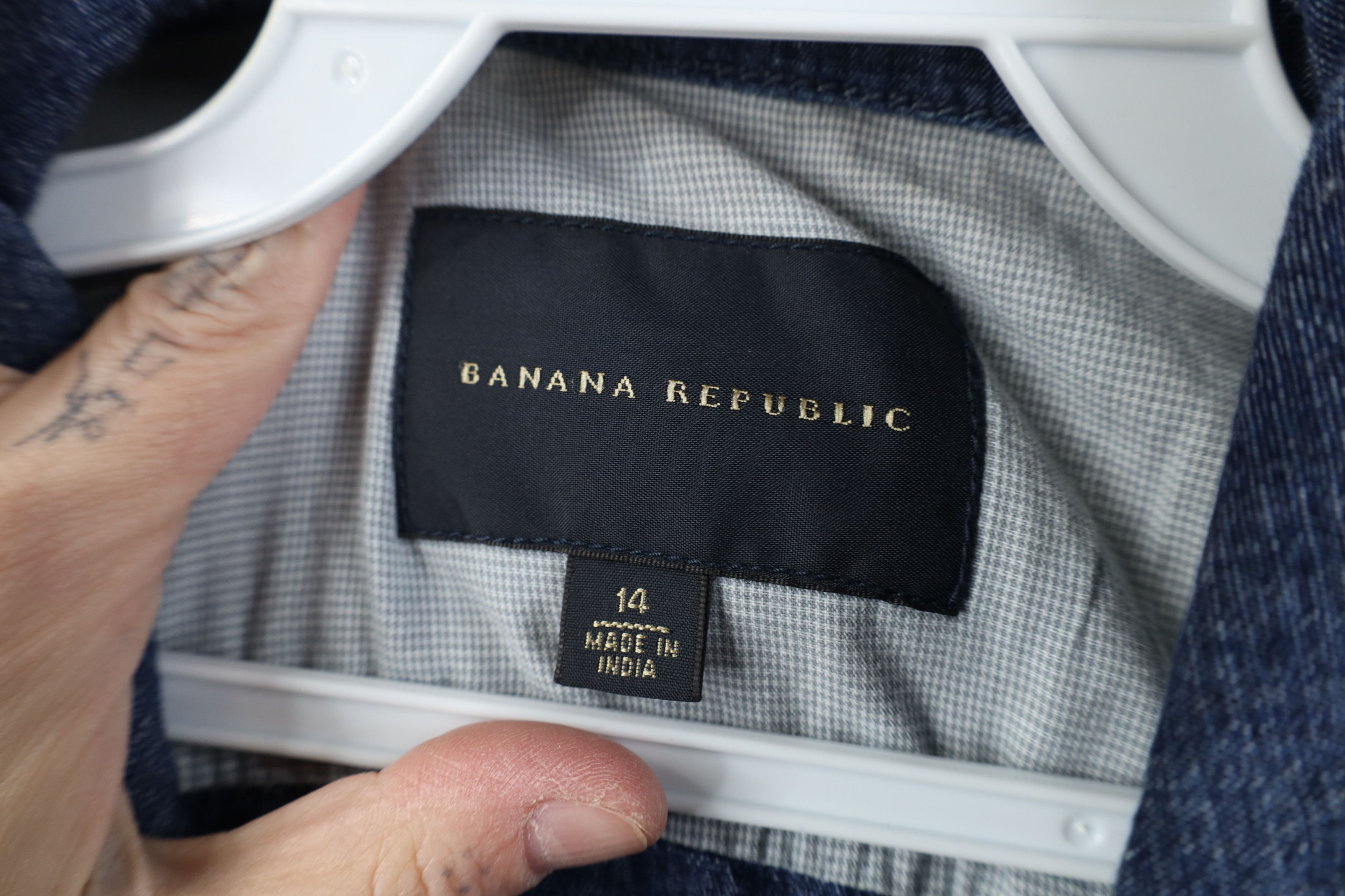 Banana Republic Vintage Y2K Banana Republic Button Shirt Jacket Jac Shirt Size XL / US 12-14 / IT 48-50 - 9 Thumbnail