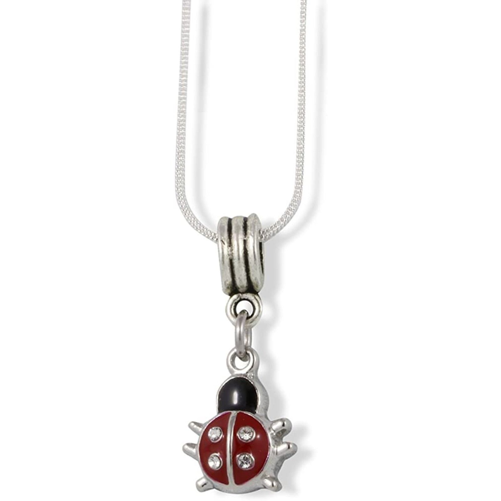 & Other Stories Ladybug Charm Necklace - Good Luck Charm Pendant Size ONE SIZE - 1 Thumbnail