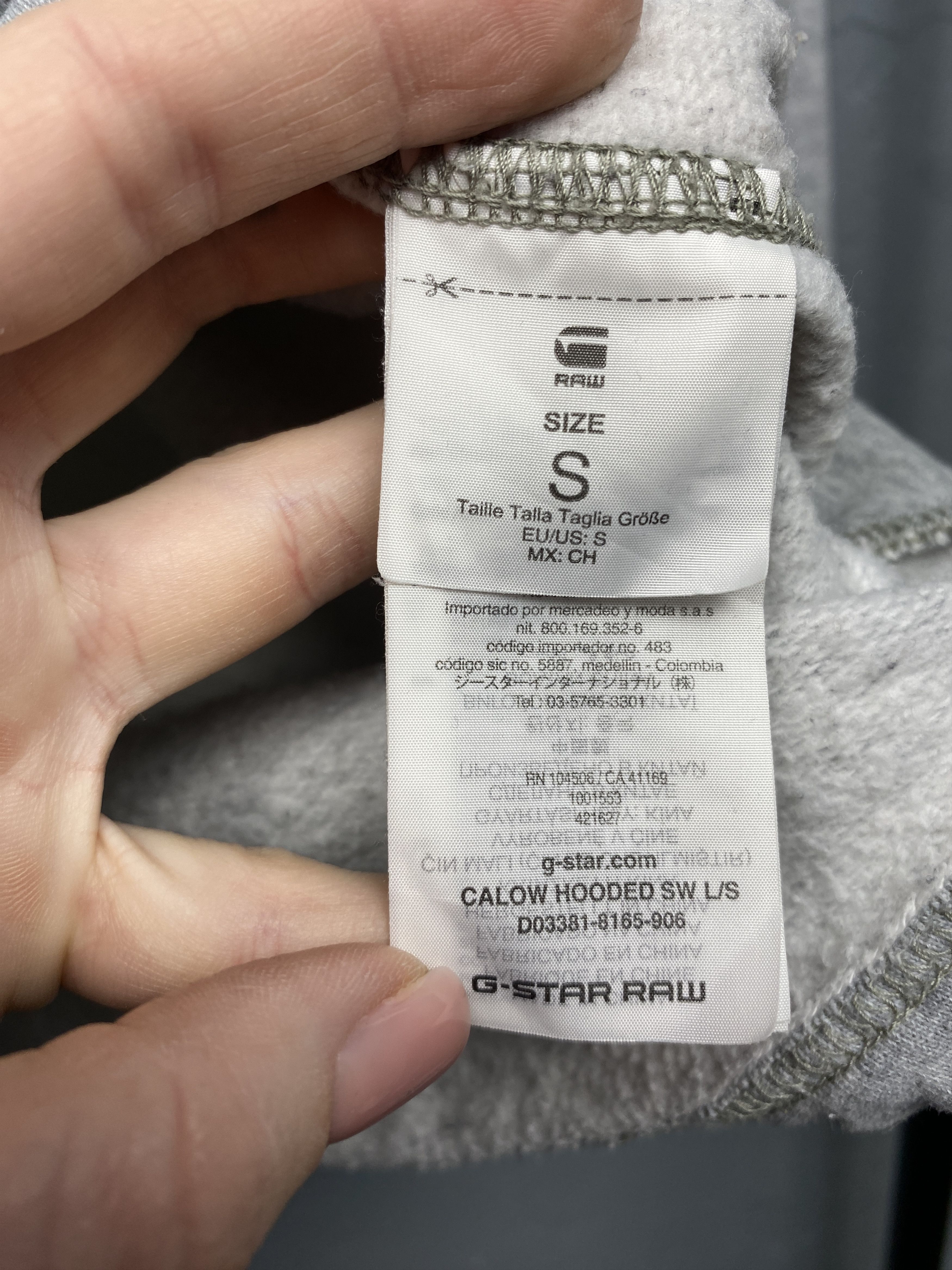 G-Star G Star Raw Mens Calow Hoodie Size US S / EU 44-46 / 1 - 6 Thumbnail