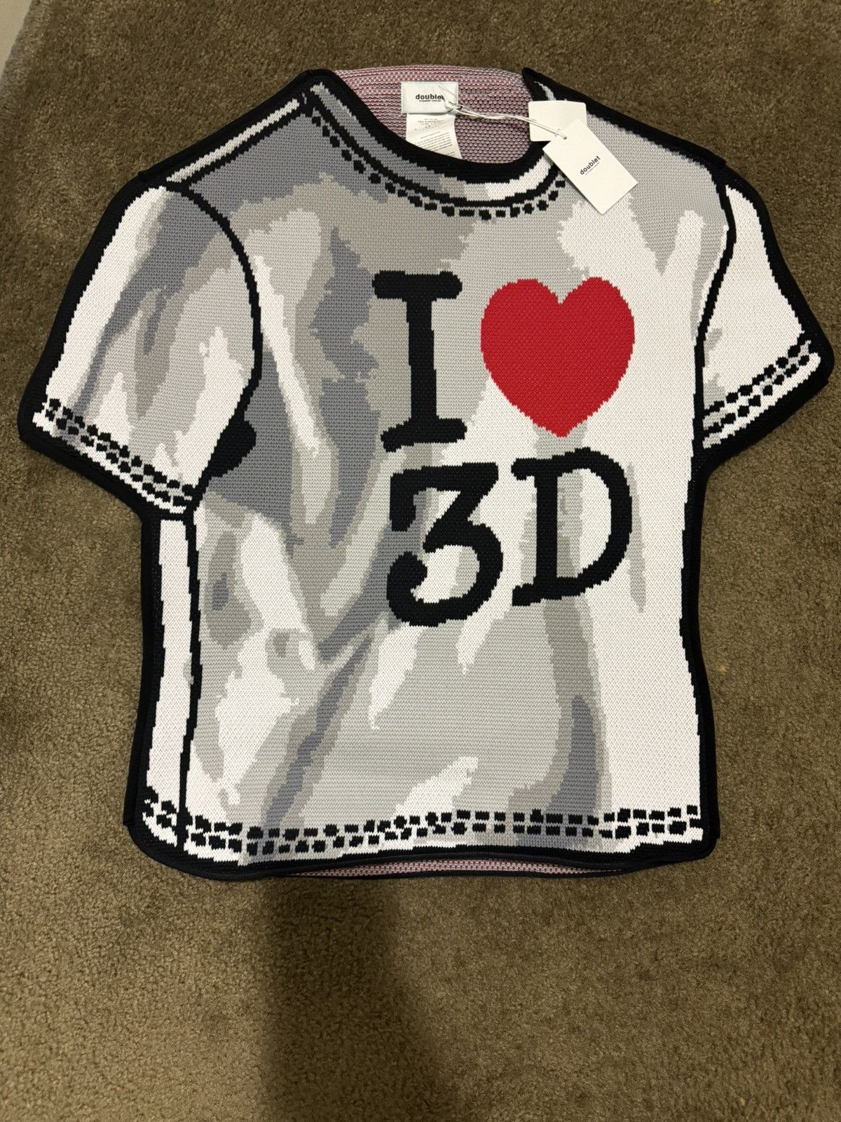 Doublet Doublet 3D Tee | Grailed