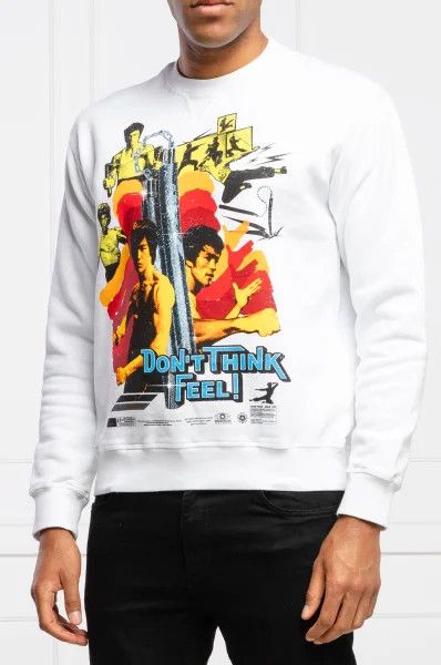 Dsquared2 DSQUARED2 Bruce Lee white sweater, size M Size US M / EU 48-50 / 2 - 1 Thumbnail
