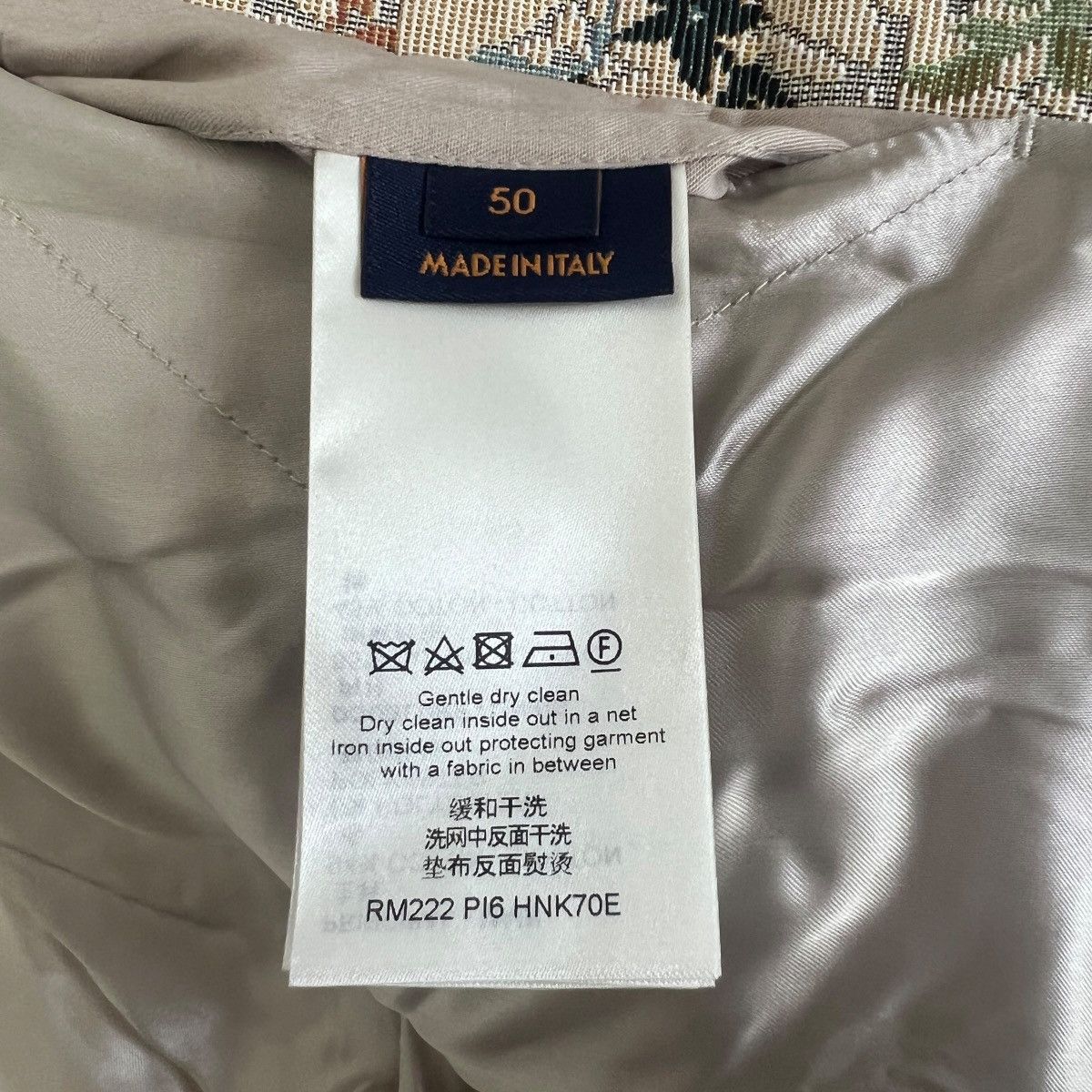 Louis Vuitton × Virgil Abloh LOUIS VUITTON 2022AW × Virgil Abloh FLOWER JACQUARD JACKET Size US M / EU 48-50 / 2 - 8 Thumbnail