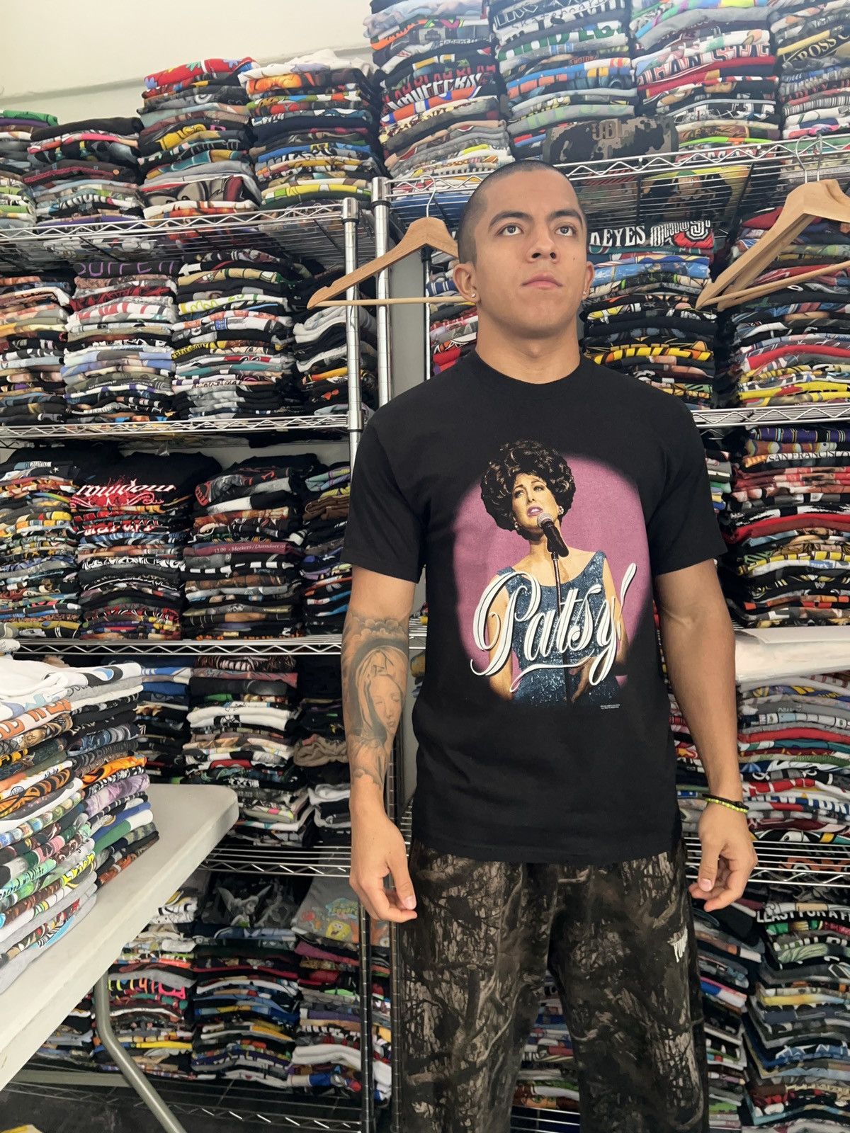 Band Tees 90s Musical Tribute to the Legendary Patsy Cline Tee Size US L / EU 52-54 / 3 - 3 Thumbnail