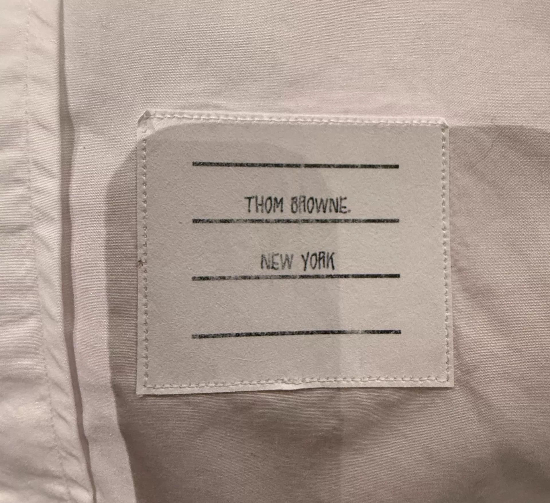 Thom Browne Thom Browne Color-Blocked Placket Poplin Shirt Size 2 Size US M / EU 48-50 / 2 - 4 Thumbnail