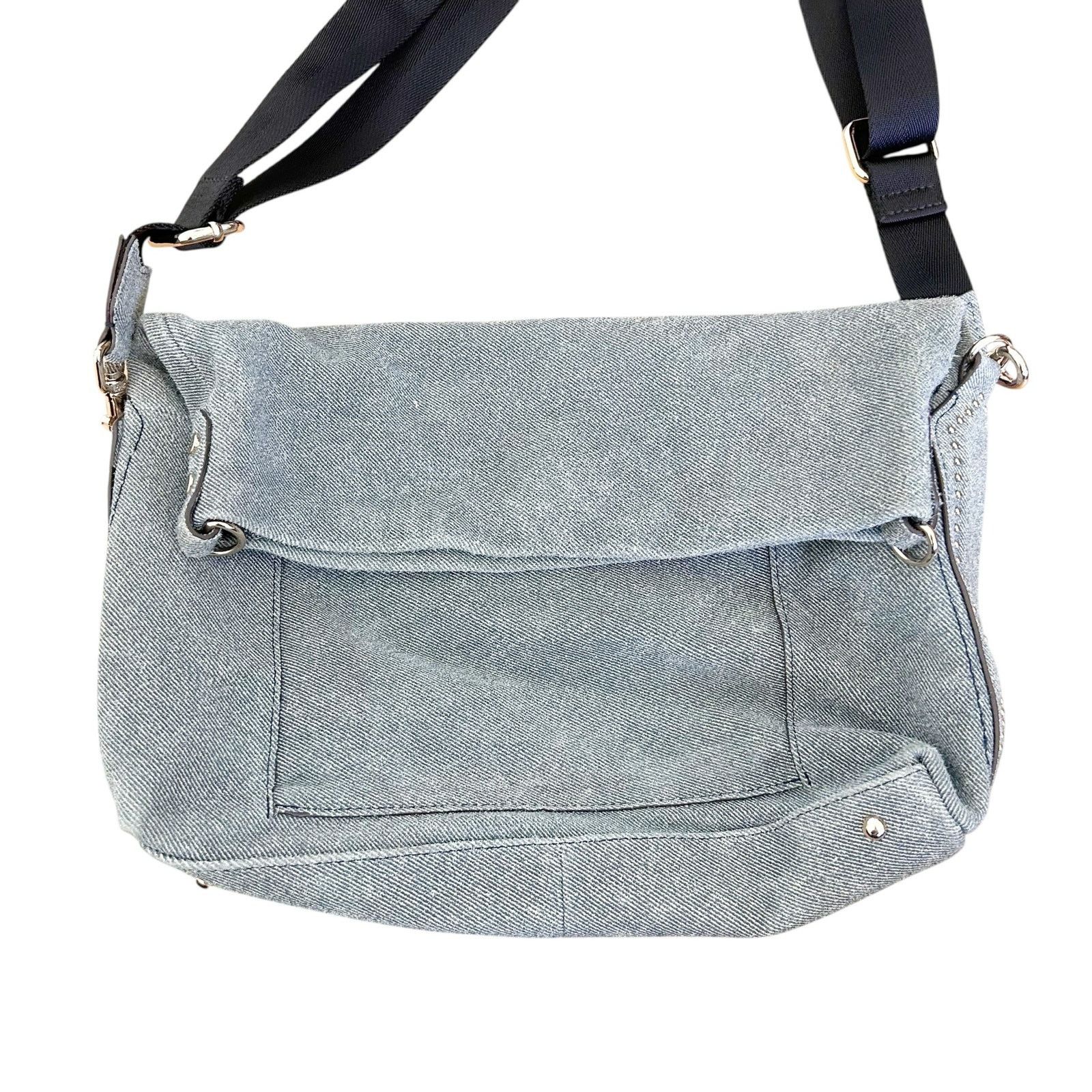 Other Aimee Kestenberg Denim Flap Slouchy Crossbody Size ONE SIZE - 6 Thumbnail