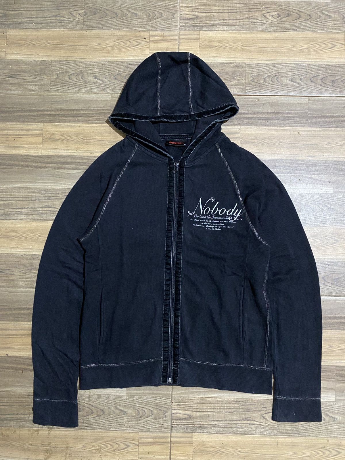 Beauty Beast × Japanese Brand NOBODY CAN CATCH UP WOMEN SMOKE HOODIES Size M / US 6-8 / IT 42-44 - 1 Thumbnail