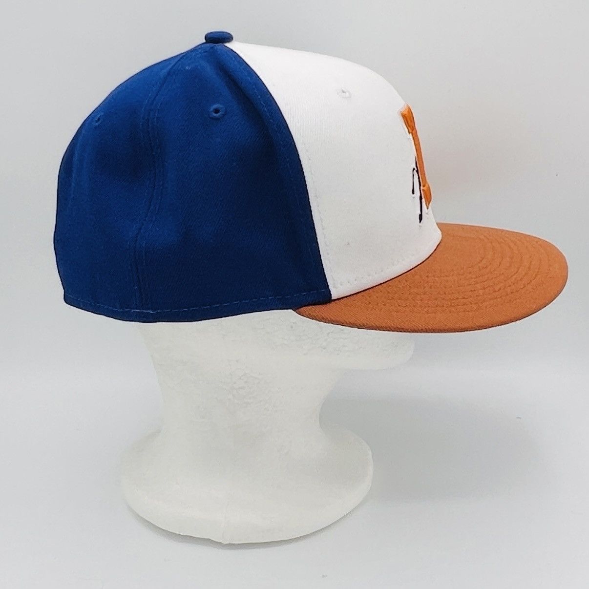 New Era Durham BULLS New Era Baseball HAT - Size 7 7/8 Fitted Cap Size ONE SIZE - 3 Thumbnail