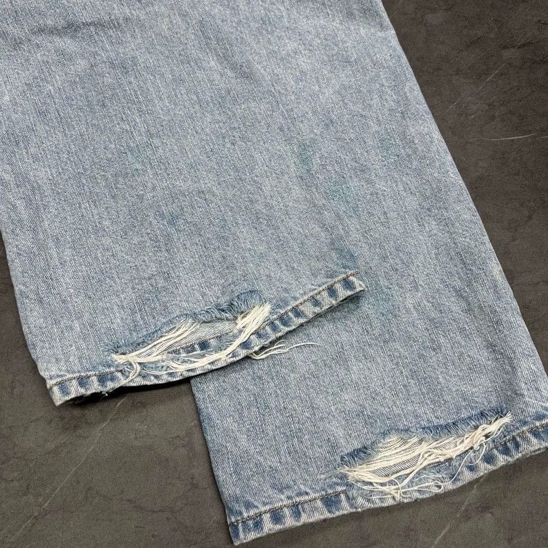 Balenciaga Balenciaga 4FW Distressed Denim Pants Size US 30 / EU 46 - 5 Thumbnail