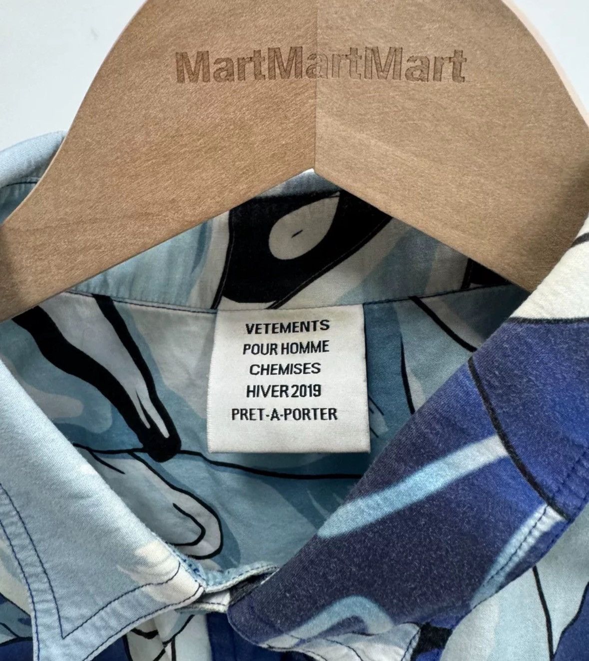Vetements Vetements 18FW Youyou White Book Short sleeved Shirt Size US S / EU 44-46 / 1 - 6 Thumbnail