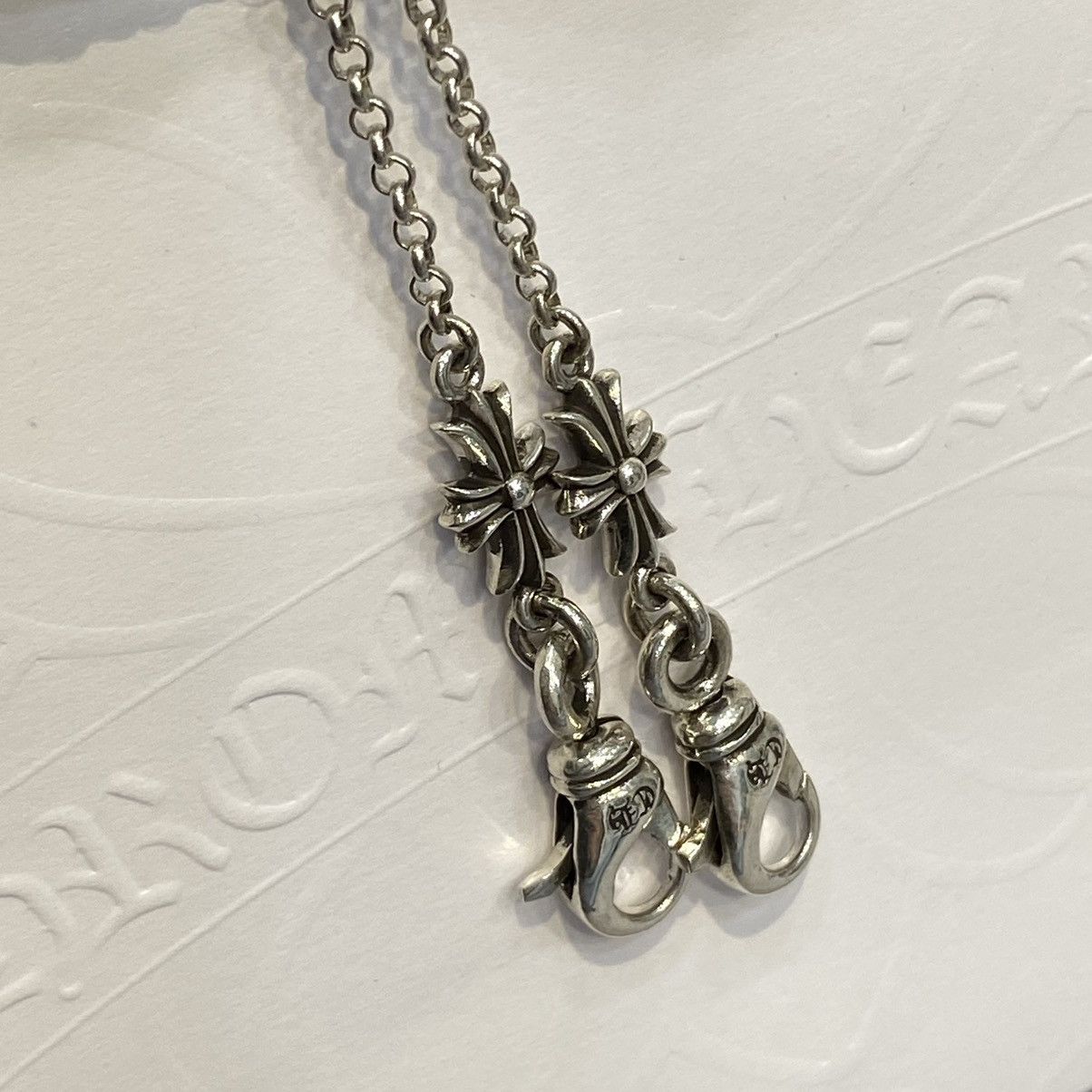 ★Chrome Hearts★2 Lobster Clip Tiny E CH Plus Roll Chain 41qWXqBu9+L._AC_SY350_QL65_.jpg