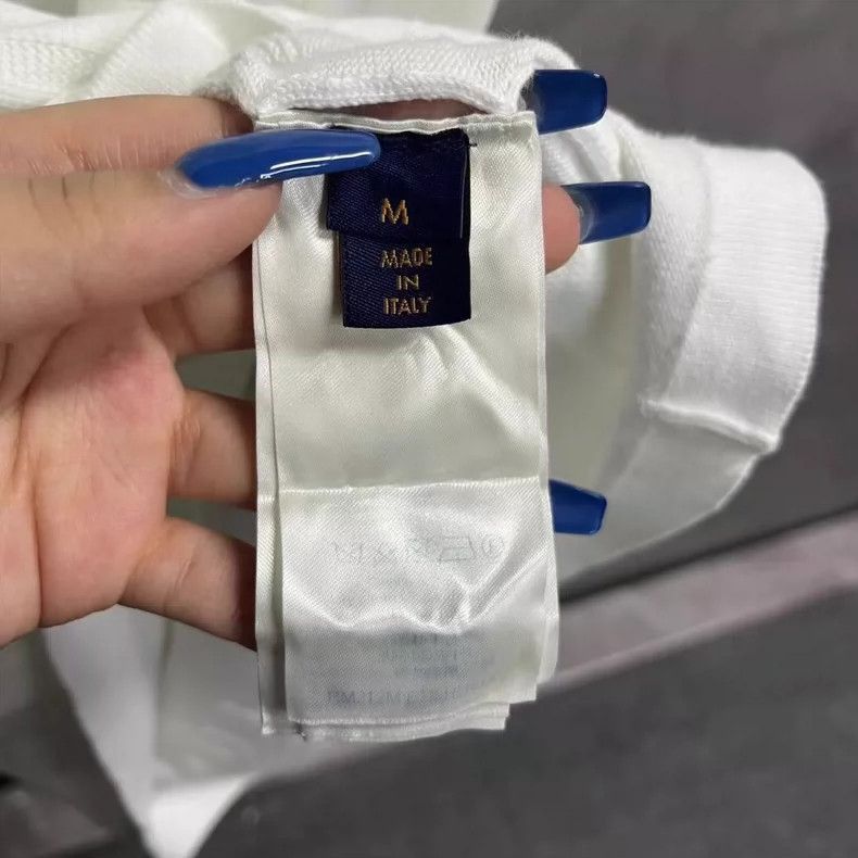 Louis Vuitton Louis Vuitton White Short Sleeve T -2505 Size US M / EU 48-50 / 2 - 4 Thumbnail