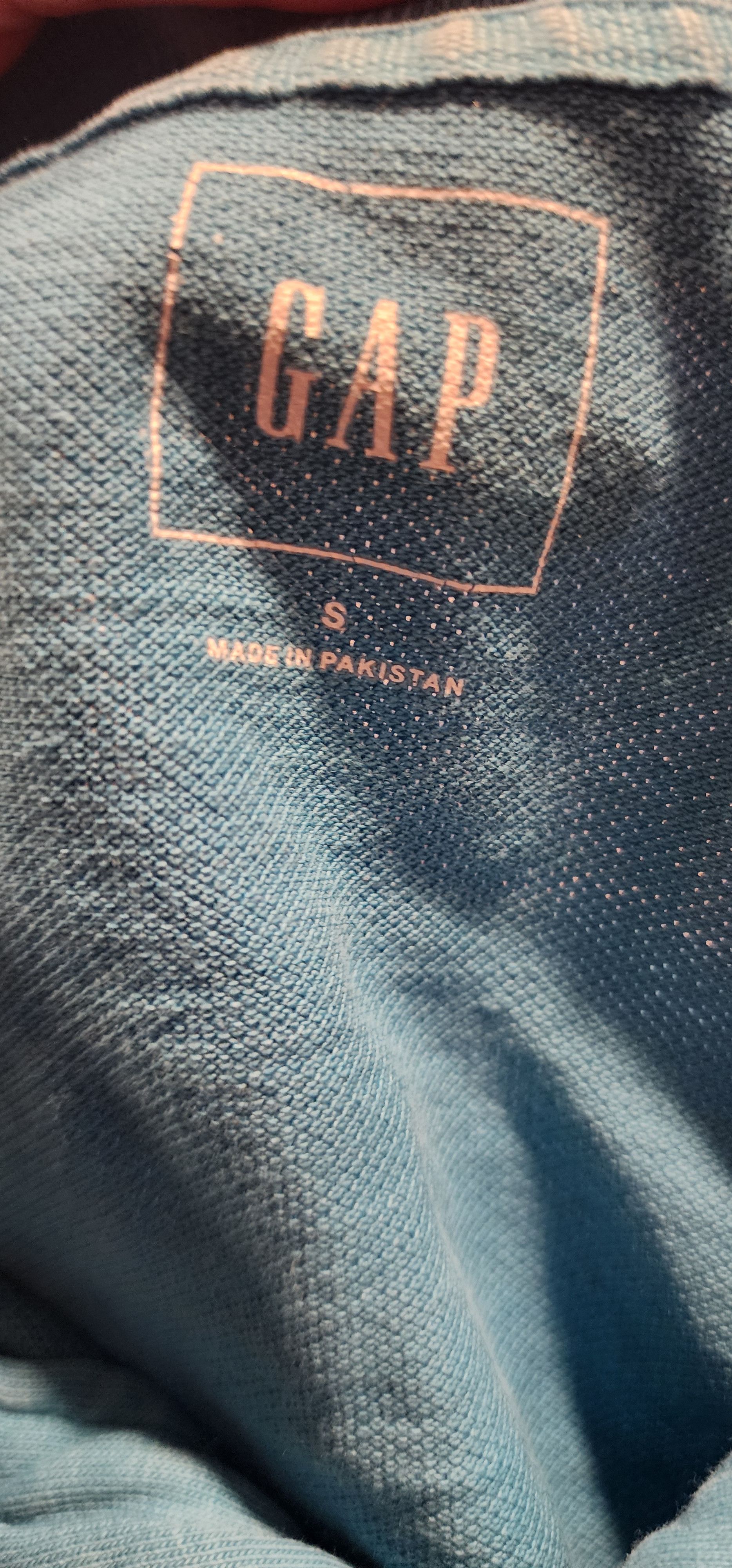 Gap Gap Solid PK Blue Carribean Short Sleeve Polo Shirt Small Size US S / EU 44-46 / 1 - 3 Thumbnail