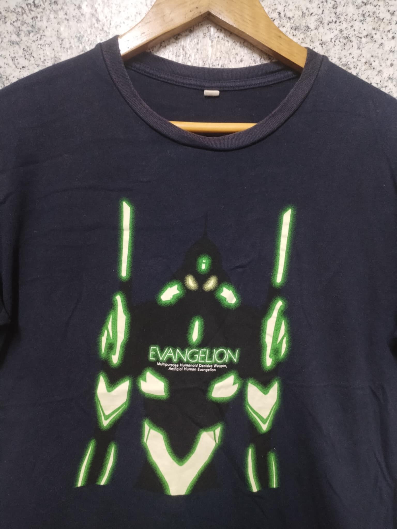 Anime × Cartoon Network × Vintage Vintage Evangelion Khara Very Rare Size US L / EU 52-54 / 3 - 3 Thumbnail