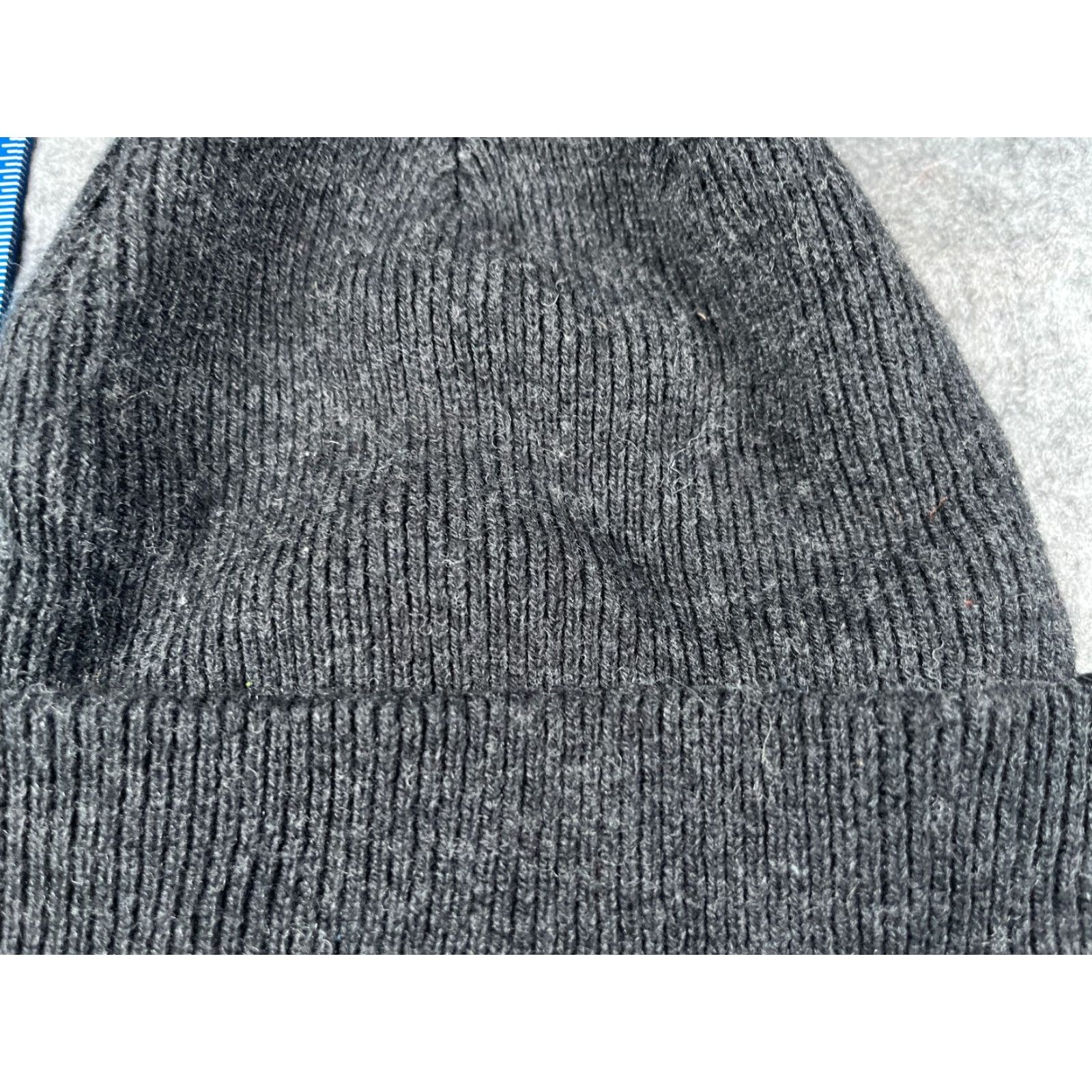 Vintage Bula Beanie Toque Adult One Size Dark Gray Knit Wool Acrylic Blend Made Canada Unisex Adults Beanie Gray Casual Workwear Outdoor Logo 90s? Size ONE SIZE - 3 Thumbnail