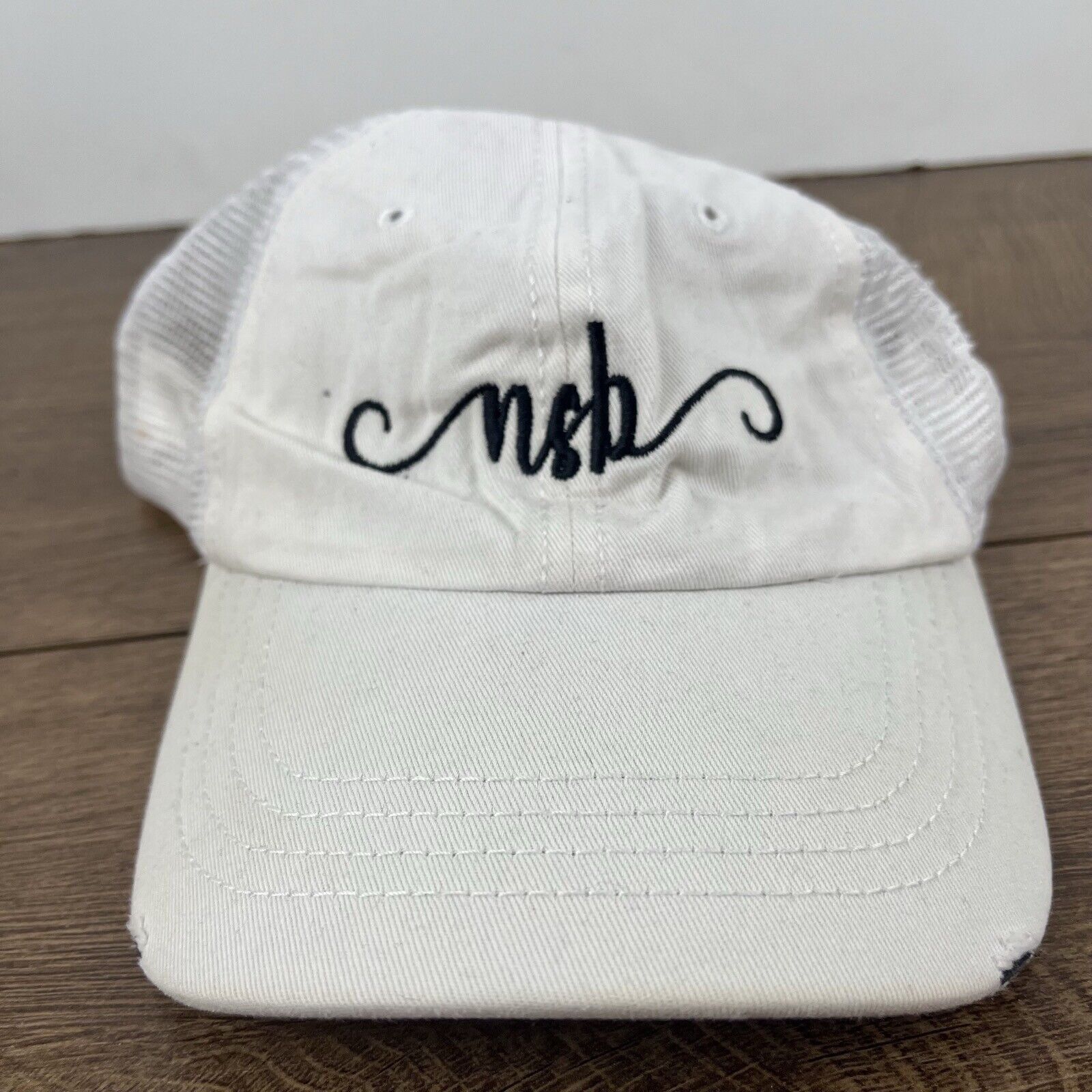 Other MSB Hat MSB Adjustable Hat White Hat Adjustable White Adult Size ONE SIZE - 6 Thumbnail