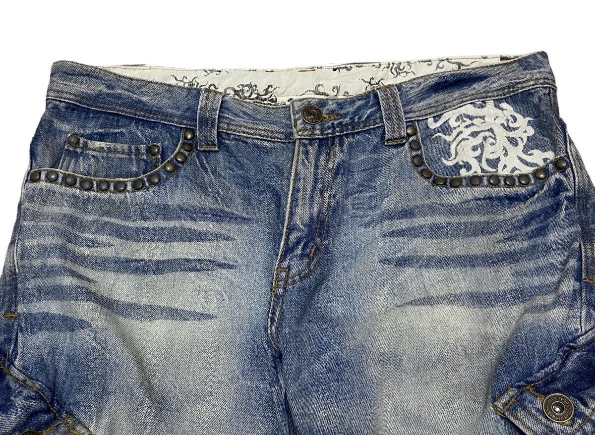 If Six Was Nine Rare Design Vintage Brand Twenty Work Tactical Jeans 2000s Size US 36 / EU 52 - 5 Thumbnail
