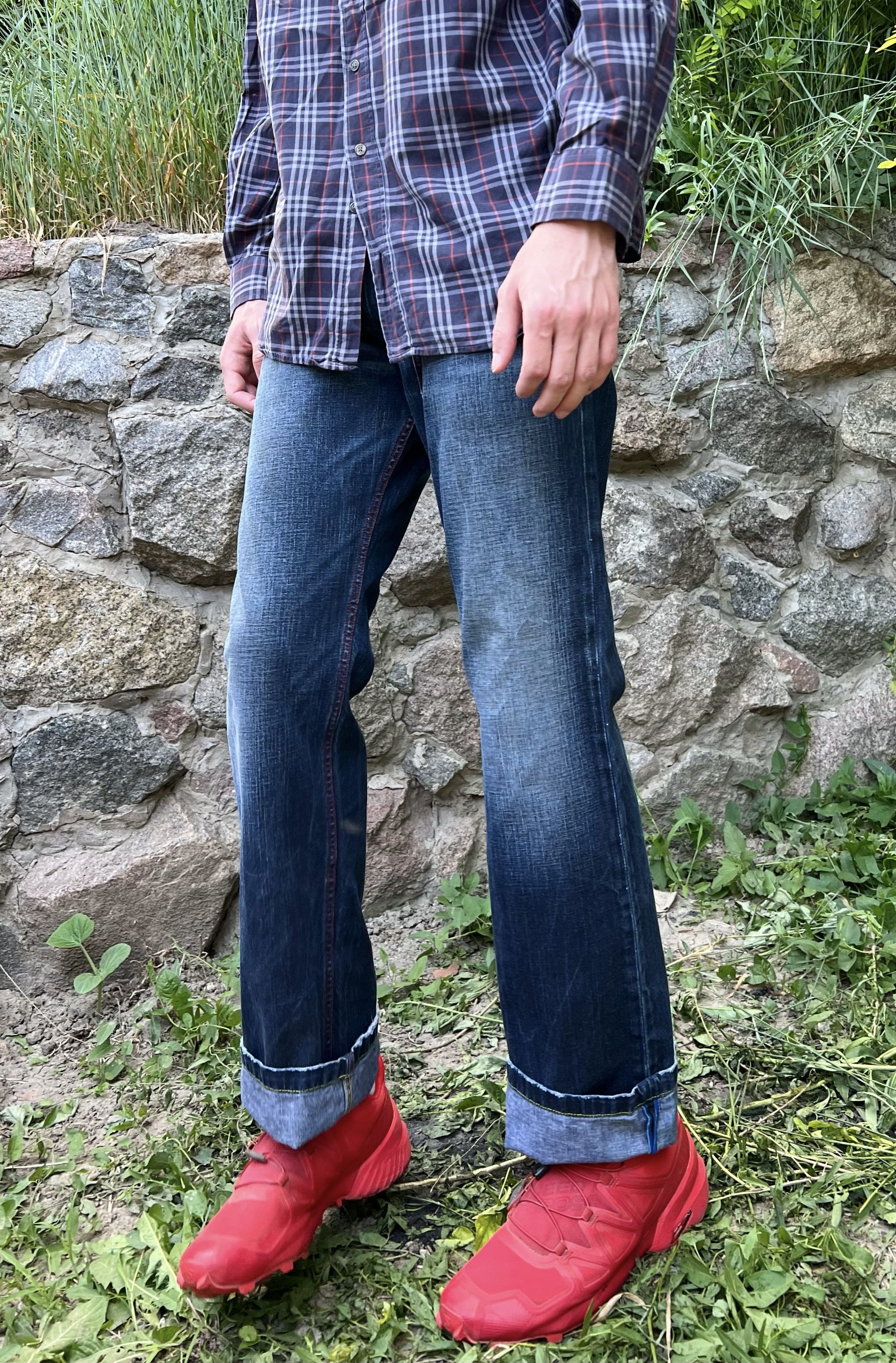 Diesel Y2K Vintage Diesel Flared Baggy Distressed Denim Jeans Size US 34 / EU 50 - 8 Thumbnail