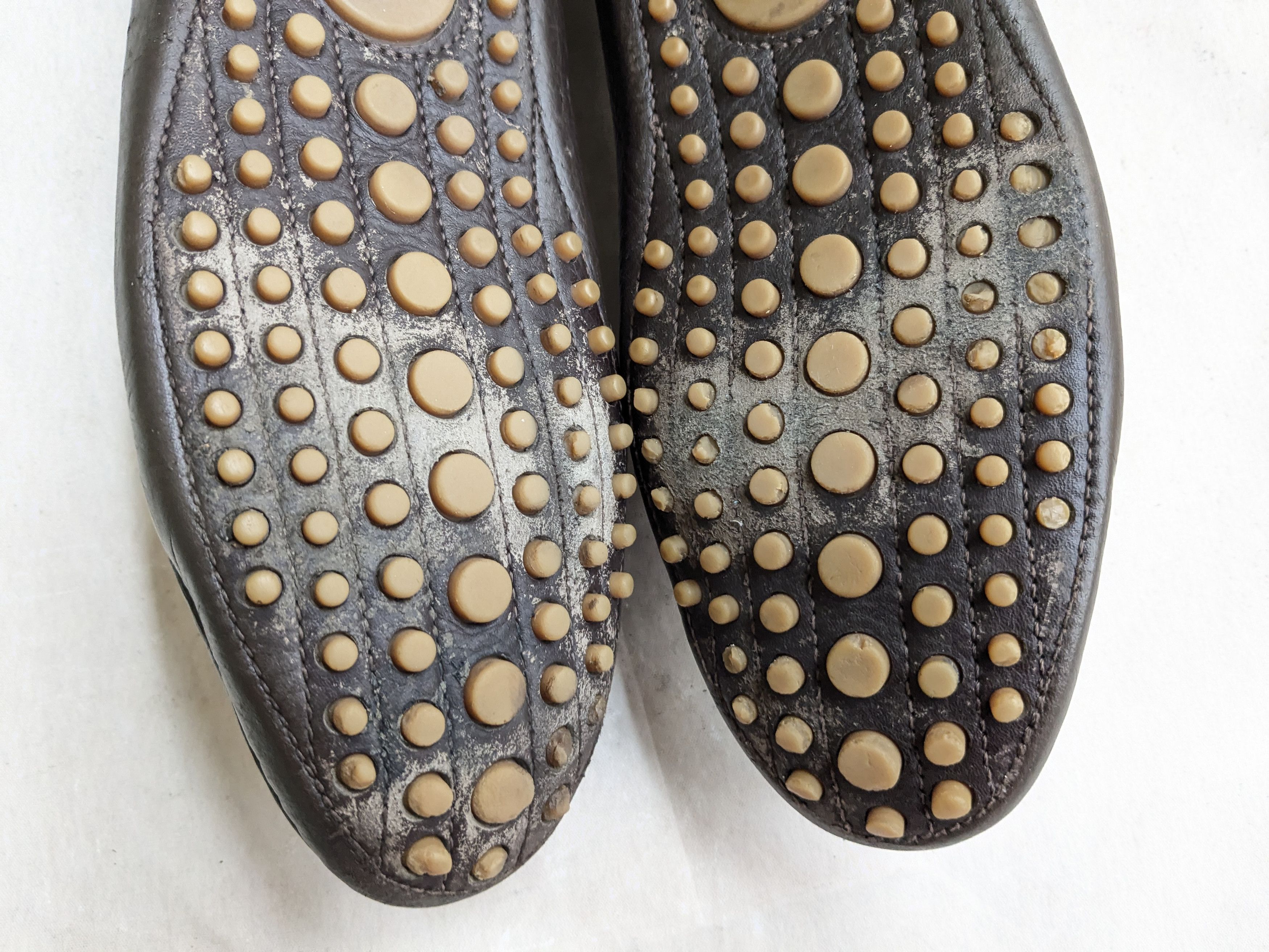 Gucci Gucci Horsebit Driving Loafers Brown Leather 10.5 Slip On Size US 10.5 / EU 43-44 - 14 Thumbnail