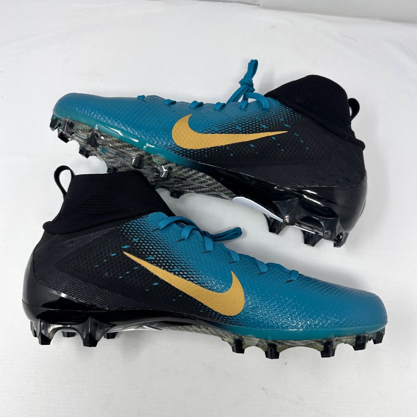 Nike Nike Vapor Untouchable Pro 3 Cleats Football Mens 14 Blue Black Jaguars Size US 14 / EU 47 - 3 Thumbnail