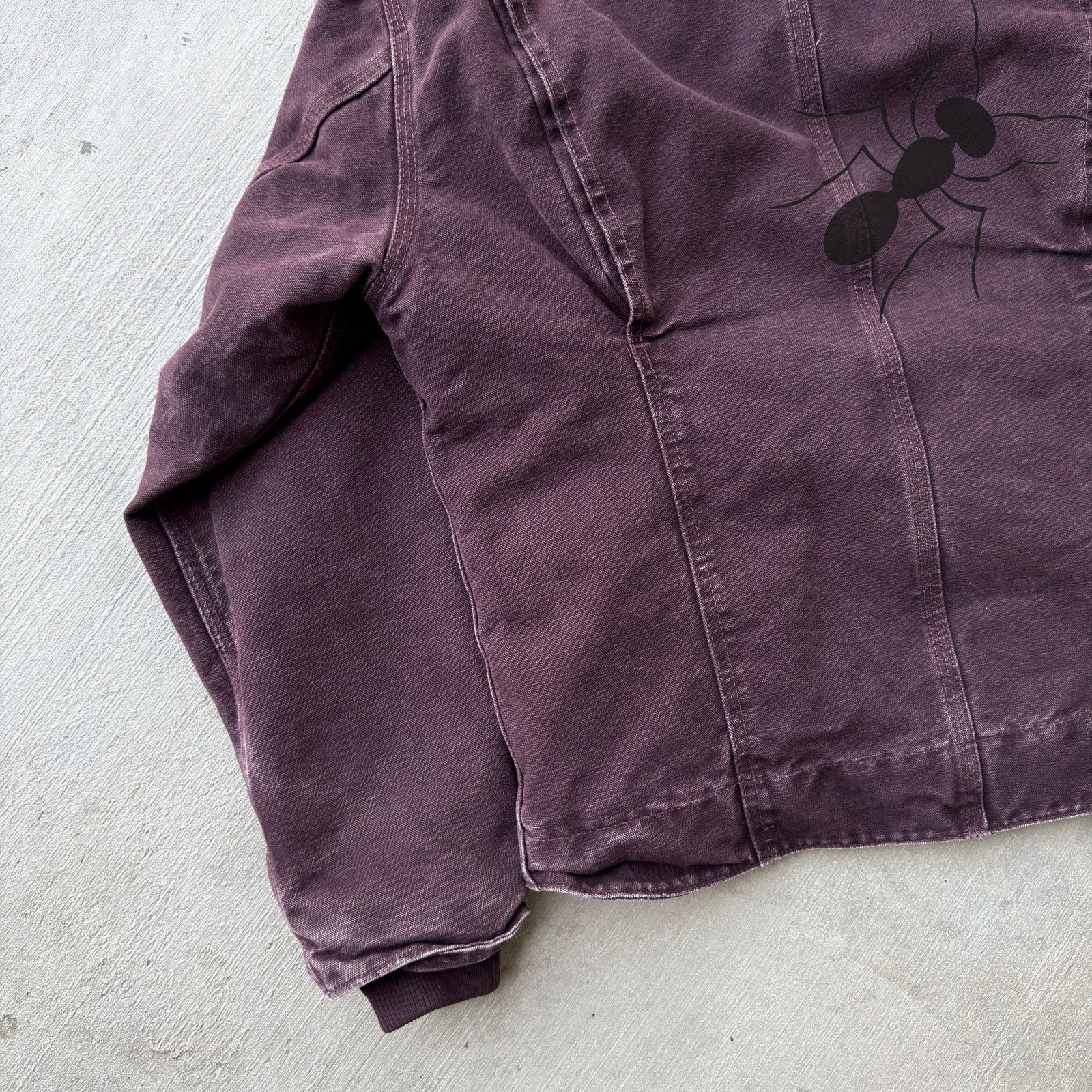 Carhartt × Vintage Carhartt WOMENS WJ141 DWN purple Sierra work wear jacket Size US S / EU 44-46 / 1 - 7 Thumbnail