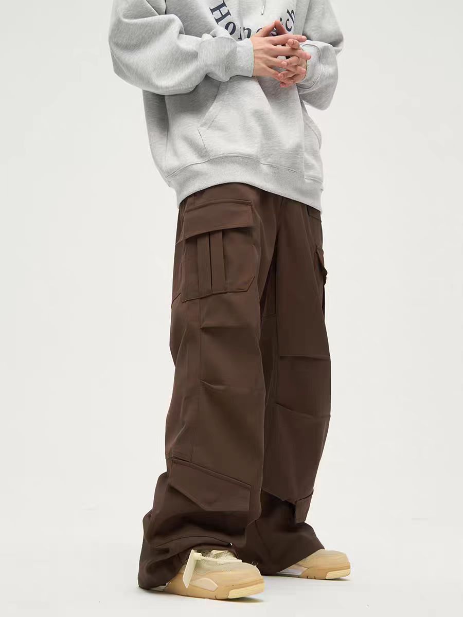 Japanese Brand × Vintage Workwear Multi-Pocket Loose Casual Pants Size US 32 / EU 48 - 1 Thumbnail