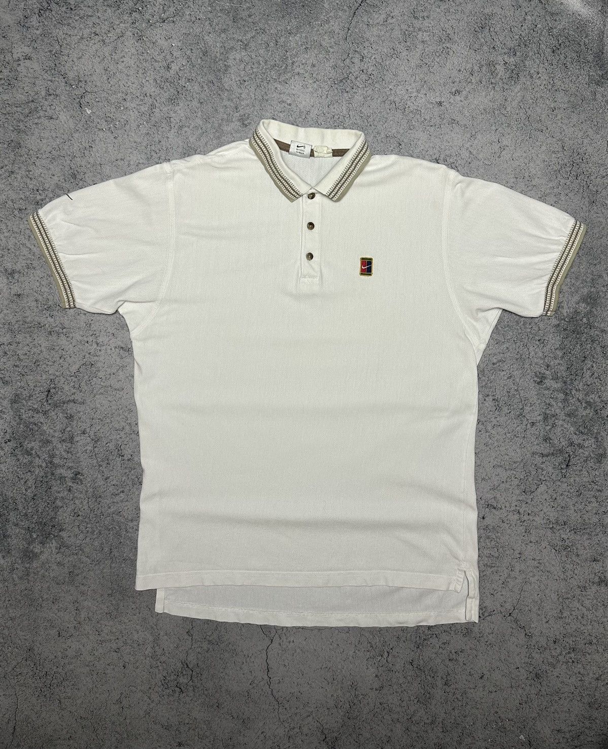 Nike Vintage Nike Challenge Court 90's Polo Shirt Size US M / EU 48-50 / 2 - 1 Thumbnail