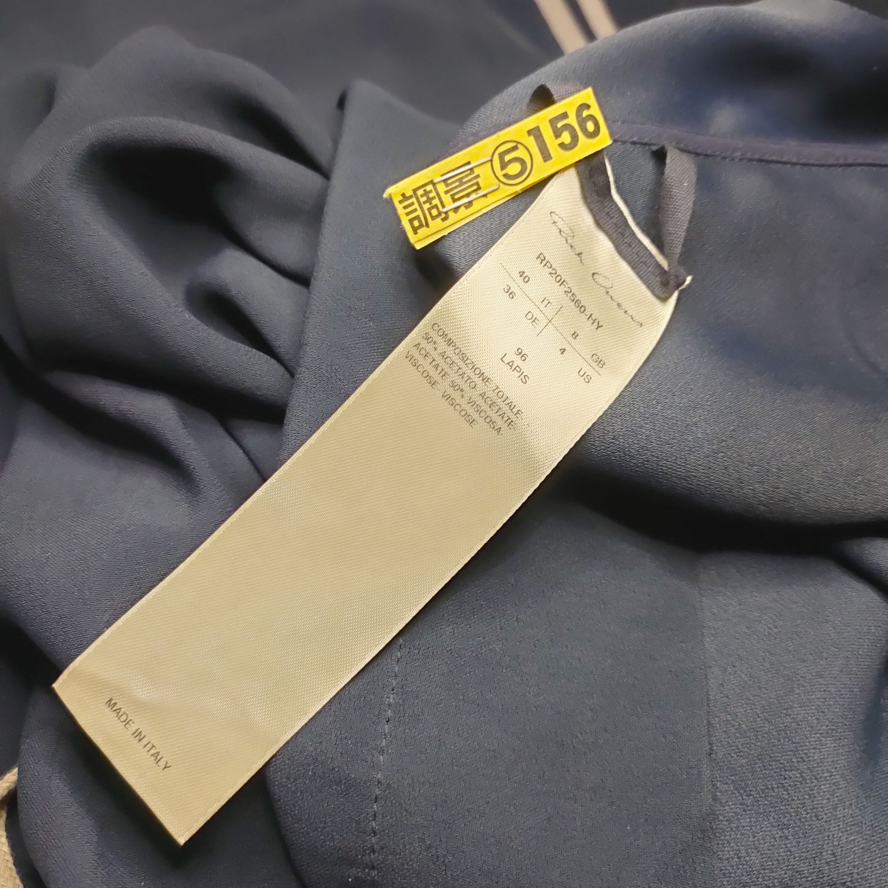 Rick Owens Rick Owens Performa F/W 20 Dark Blue Dress Size S / US 4 / IT 40 - 9 Thumbnail