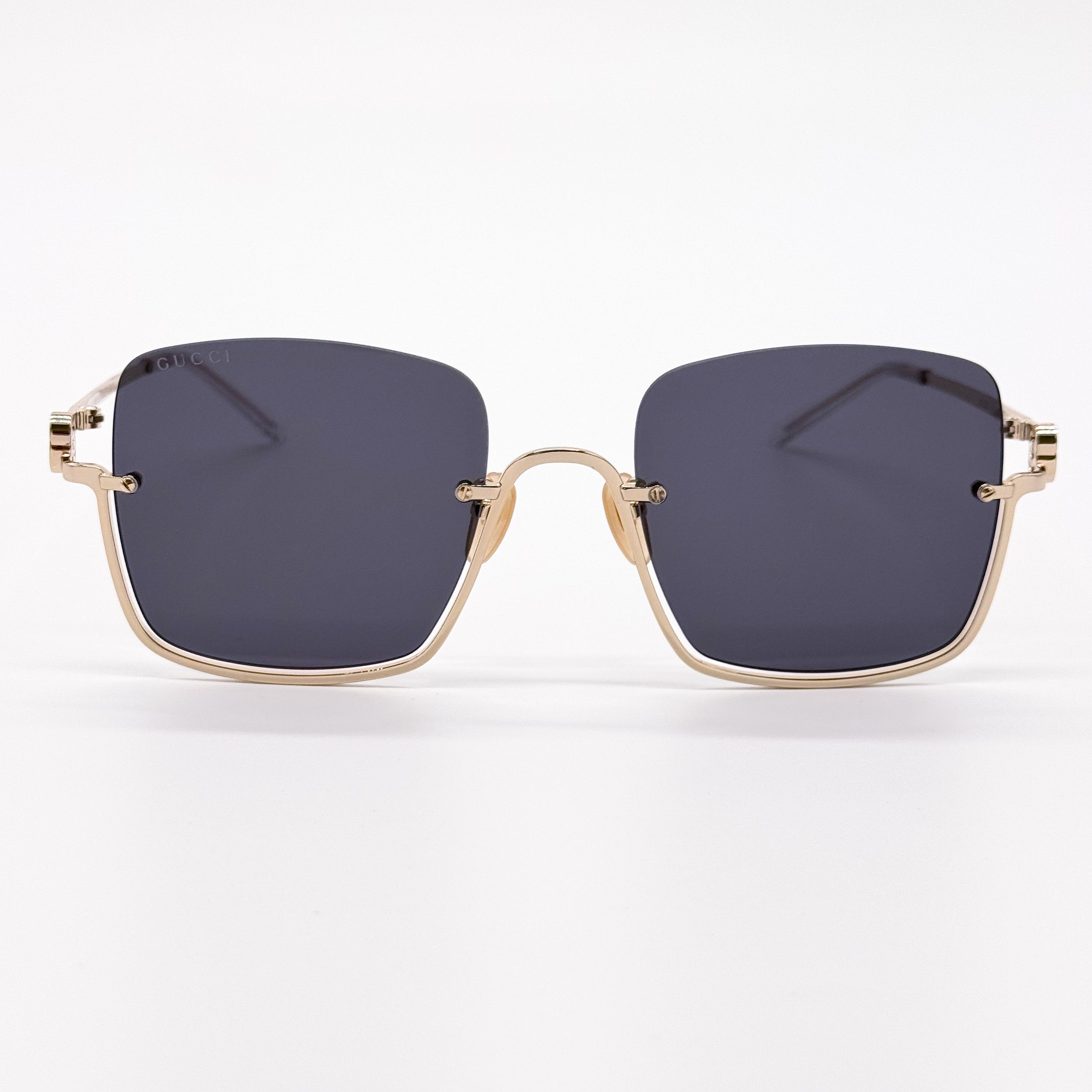 Gucci NEW GUCCI GG1279S 001 GOLD/GREY WOMEN SUNGLASSES GUCCI Size ONE SIZE - 3 Thumbnail
