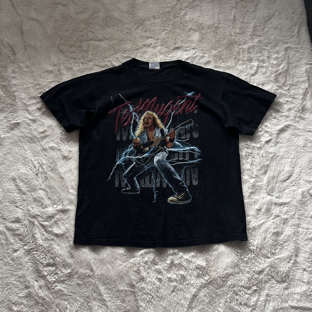 Vintage vintage ted nugent allsport bandtee Size US M / EU 48-50 / 2 - 1 Thumbnail
